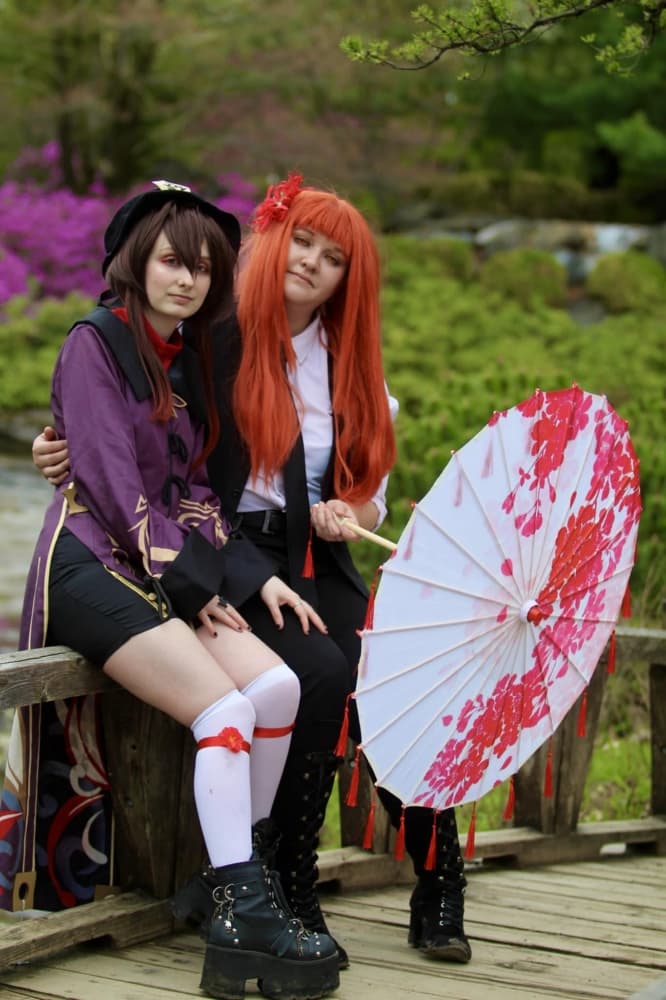 Hu Tao x Makima - Photo 35