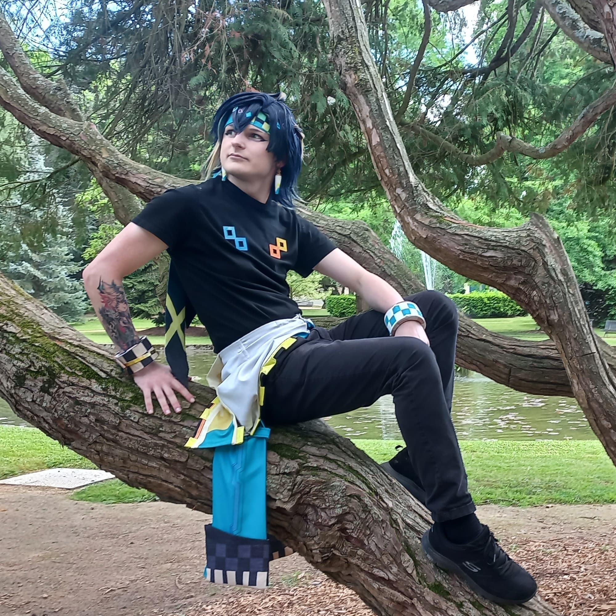 Shooting Kinich  - Genshin Impact cosplay photoshoot cover