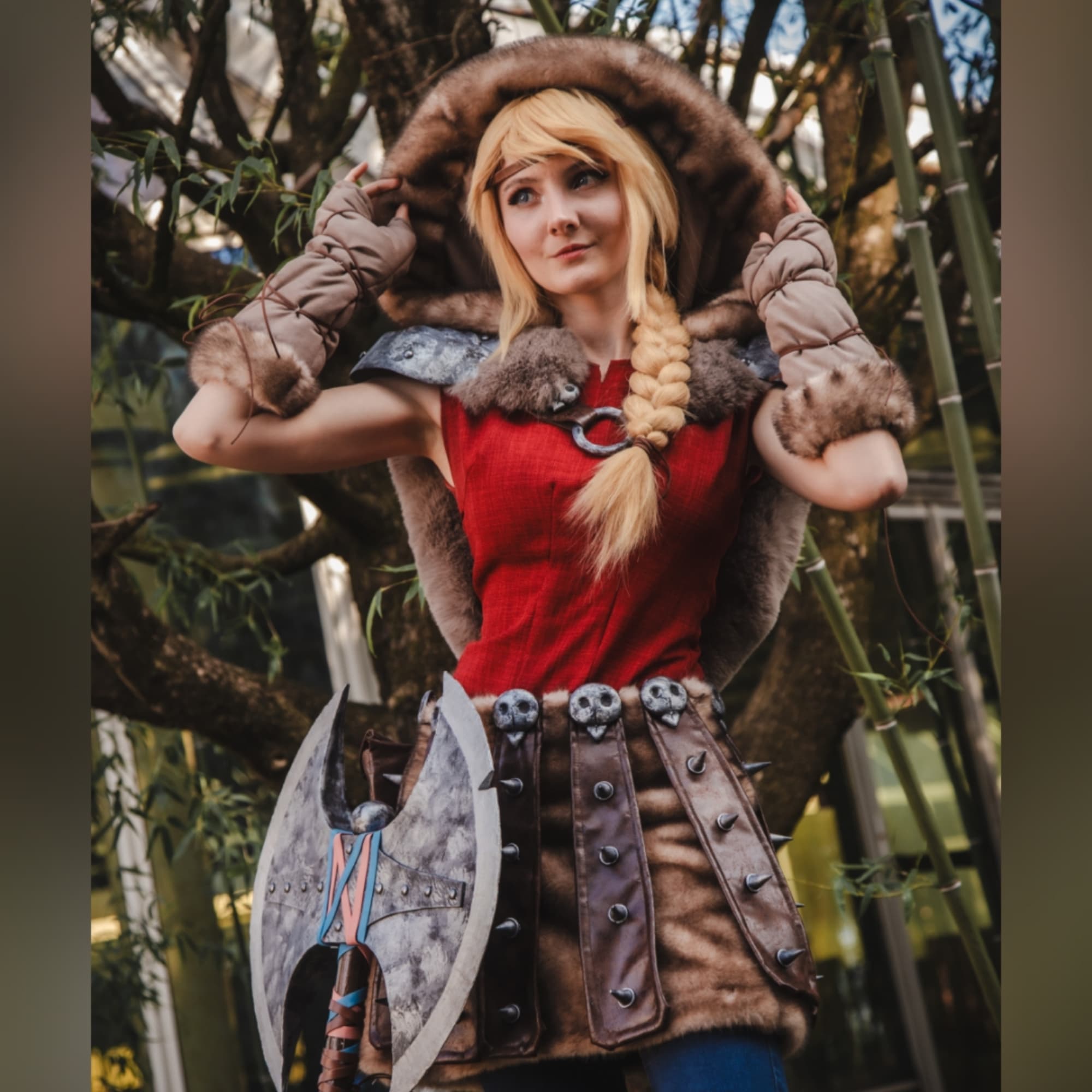 Yggdrasil hiver 2026 - How to Train Your Dragon cosplay photoshoot cover