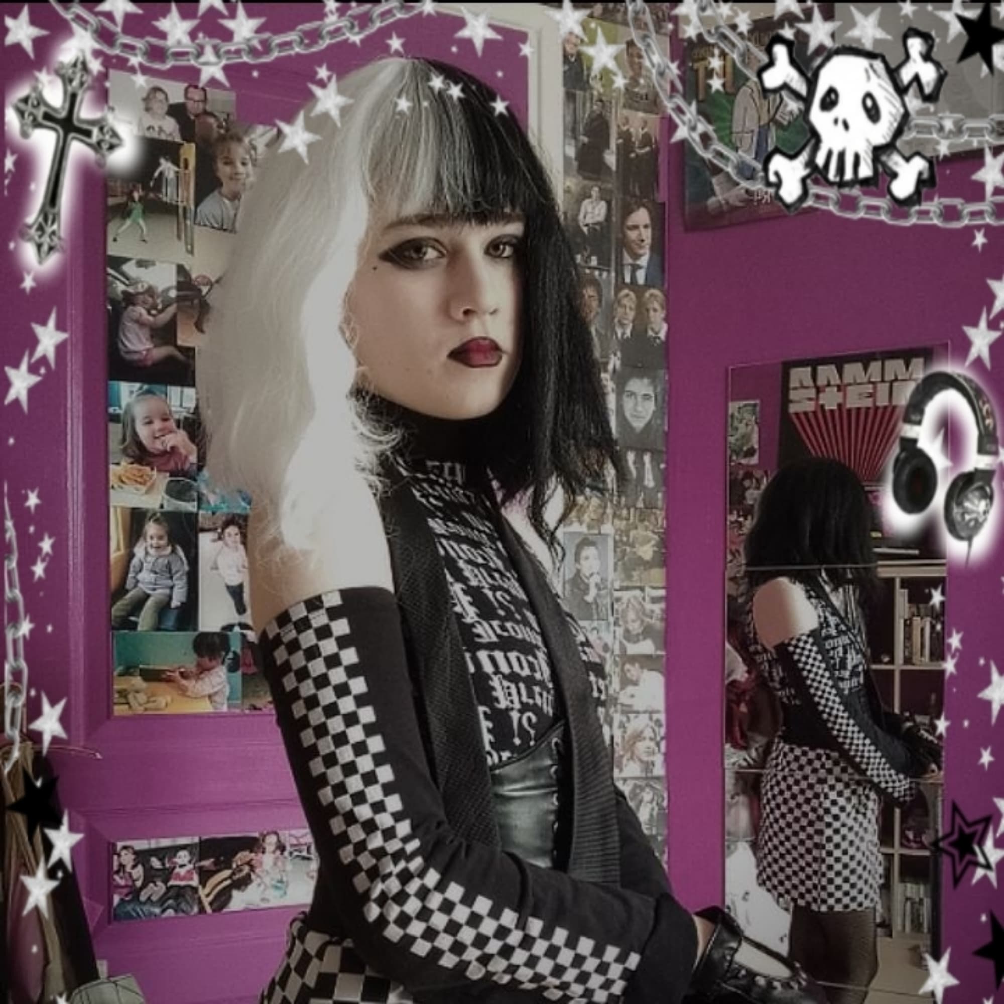 Cruella - 101 Dalmatians cosplay photoshoot cover