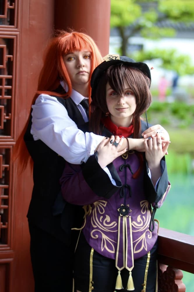 Hu Tao x Makima - Photo 13