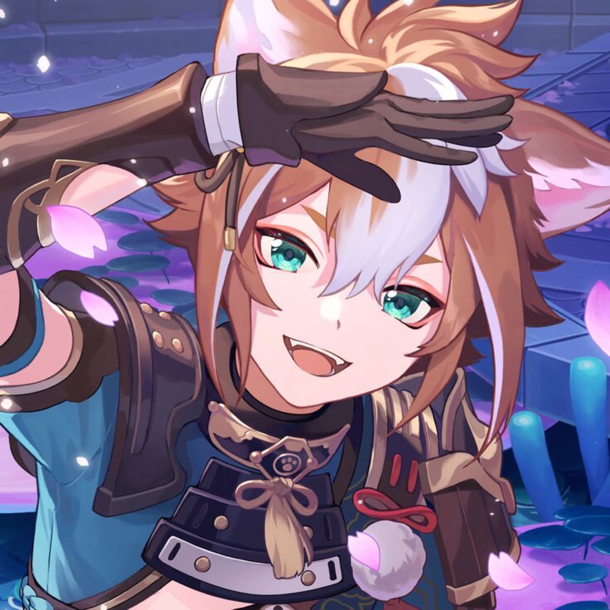 Itto/Gorou - Genshin Impact cosplay photoshoot cover