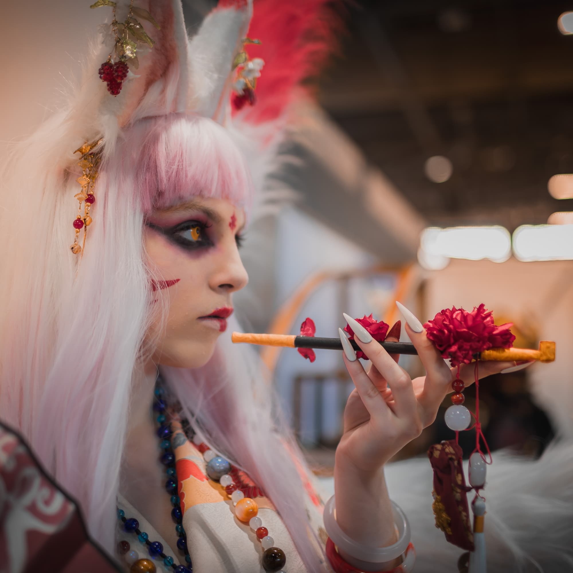 Kitsune - Original character cosplay photoshoot cover