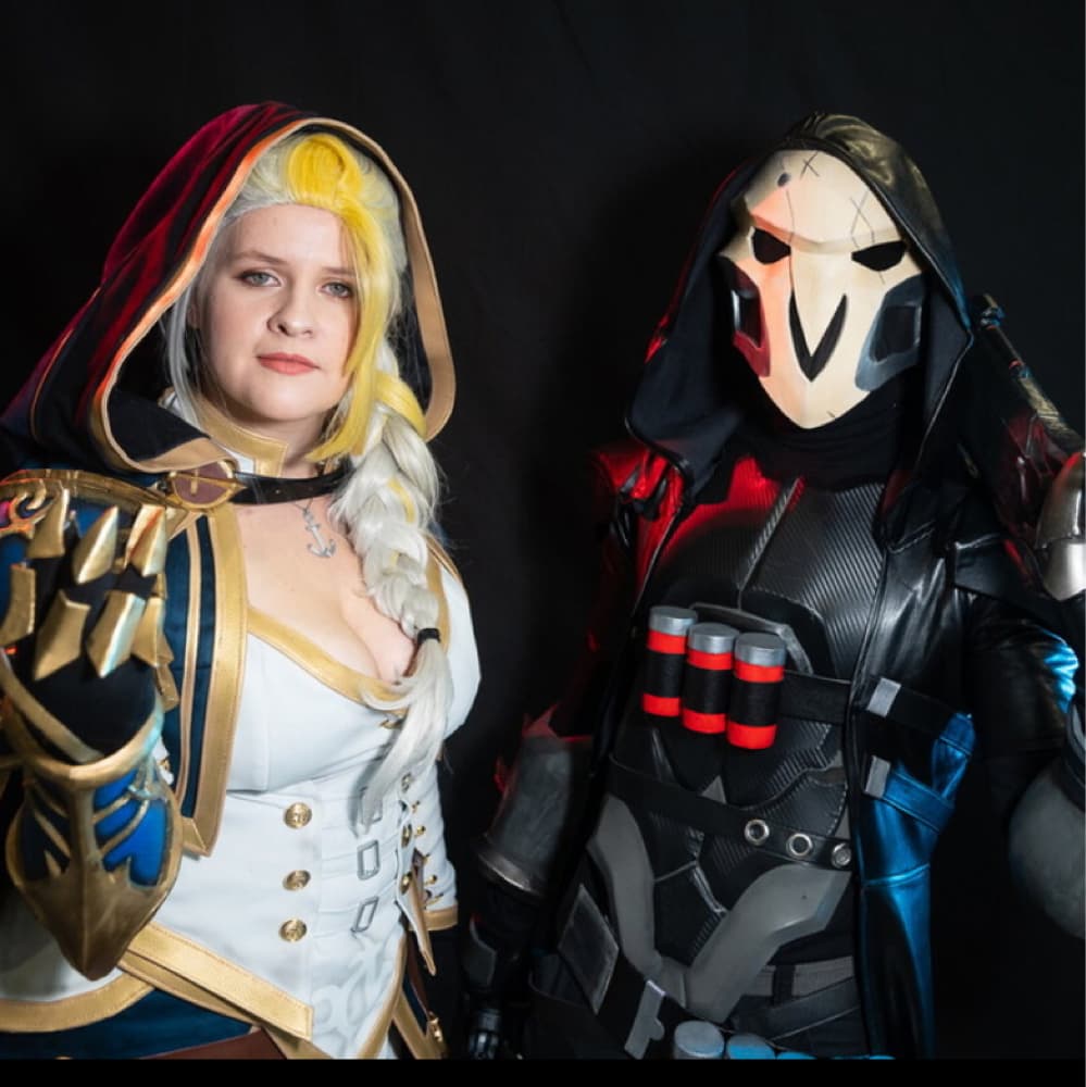 Jaïna x Faucheur - Overwatch cosplay photoshoot cover