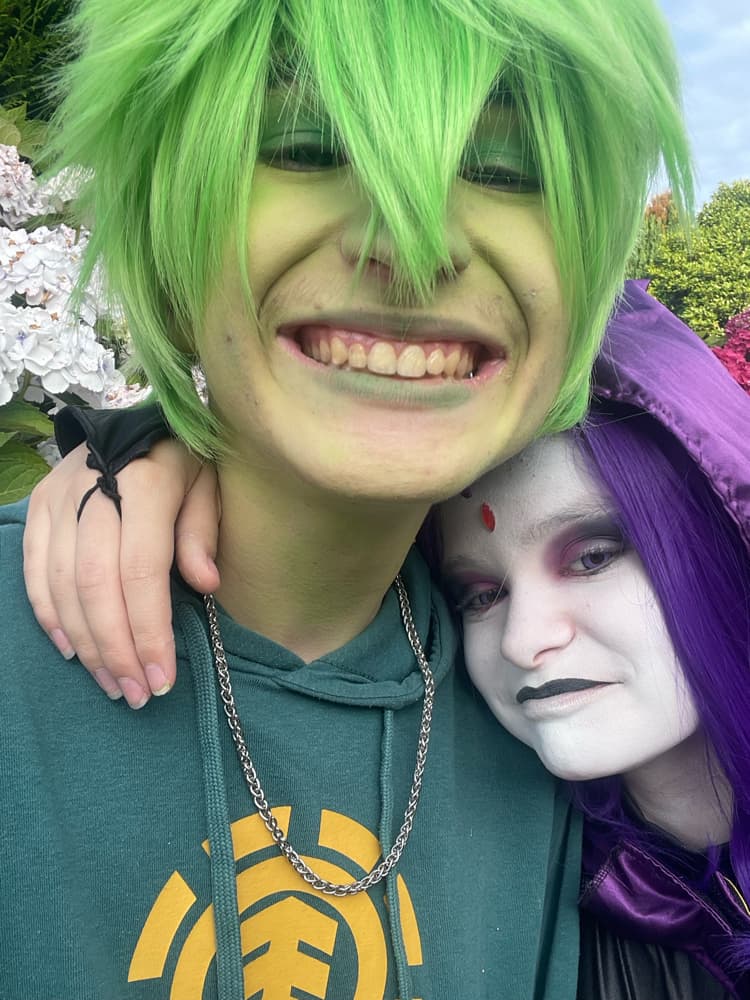 Raven & Beast boy♡ - Photo 5