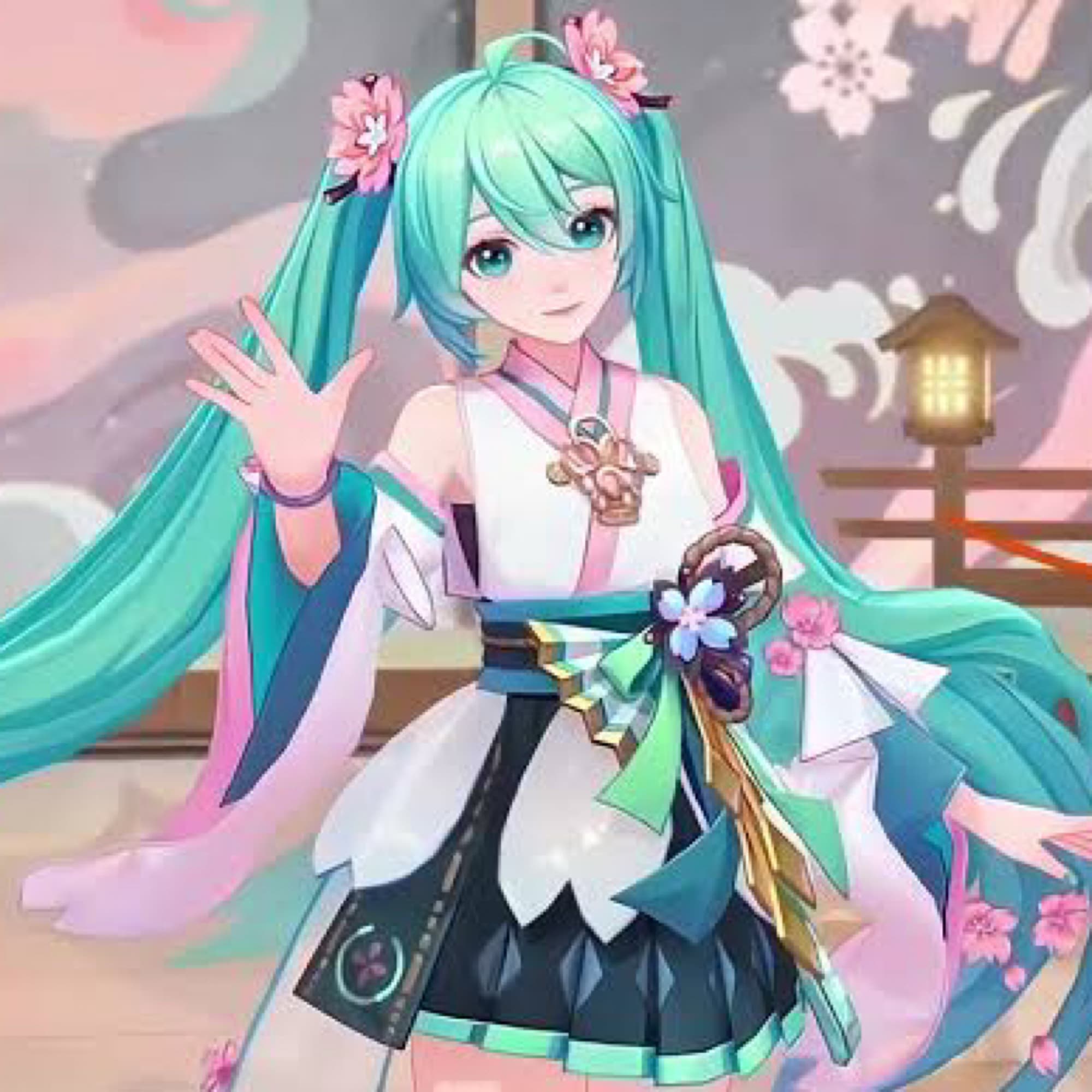 Hatsune Miku Sakura X Onmyoji