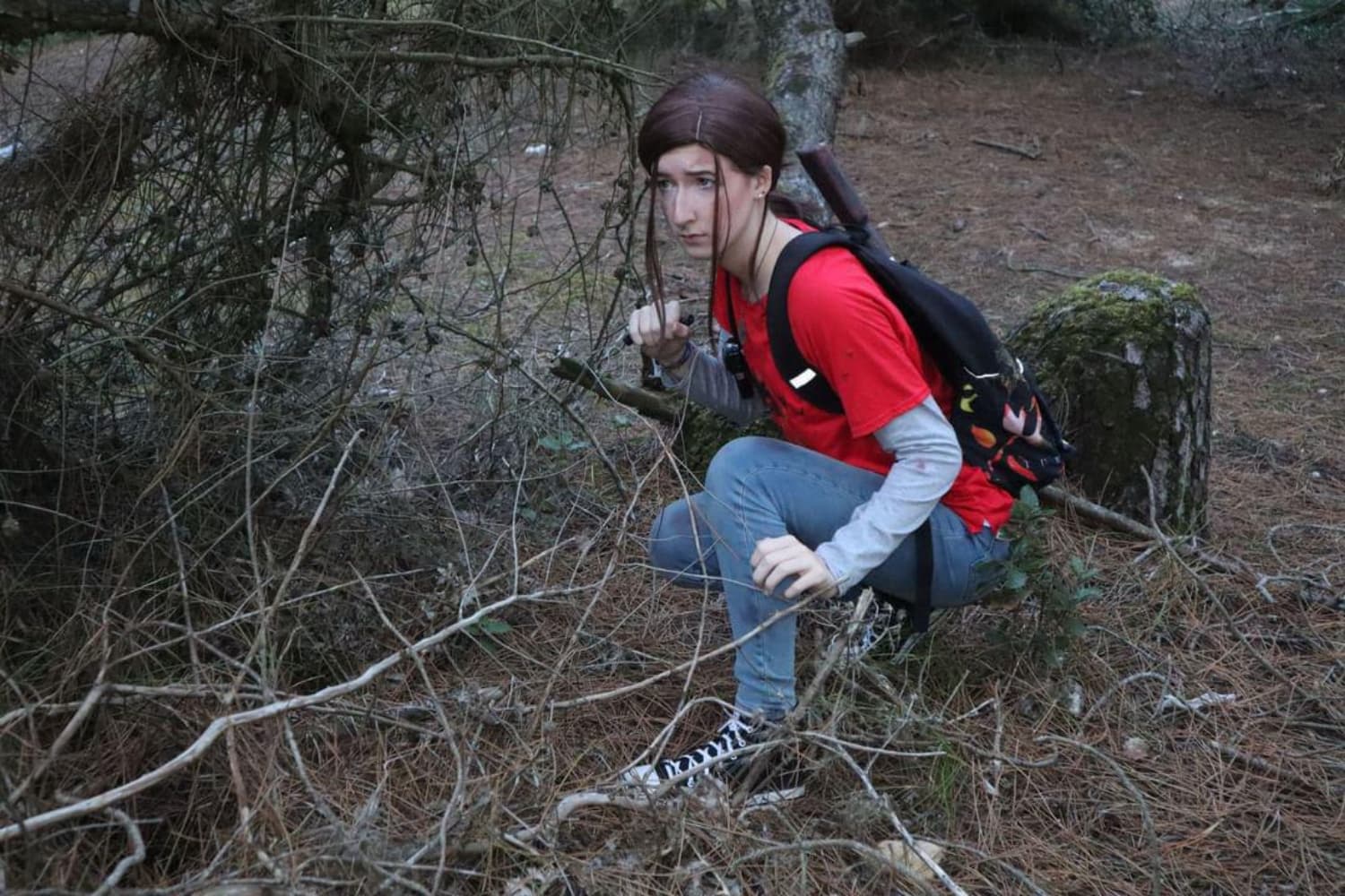 Ellie TLOU forest - Photo 10