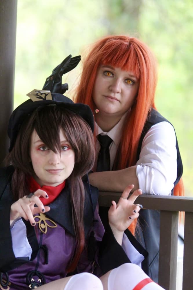 Hu Tao x Makima - Photo 49