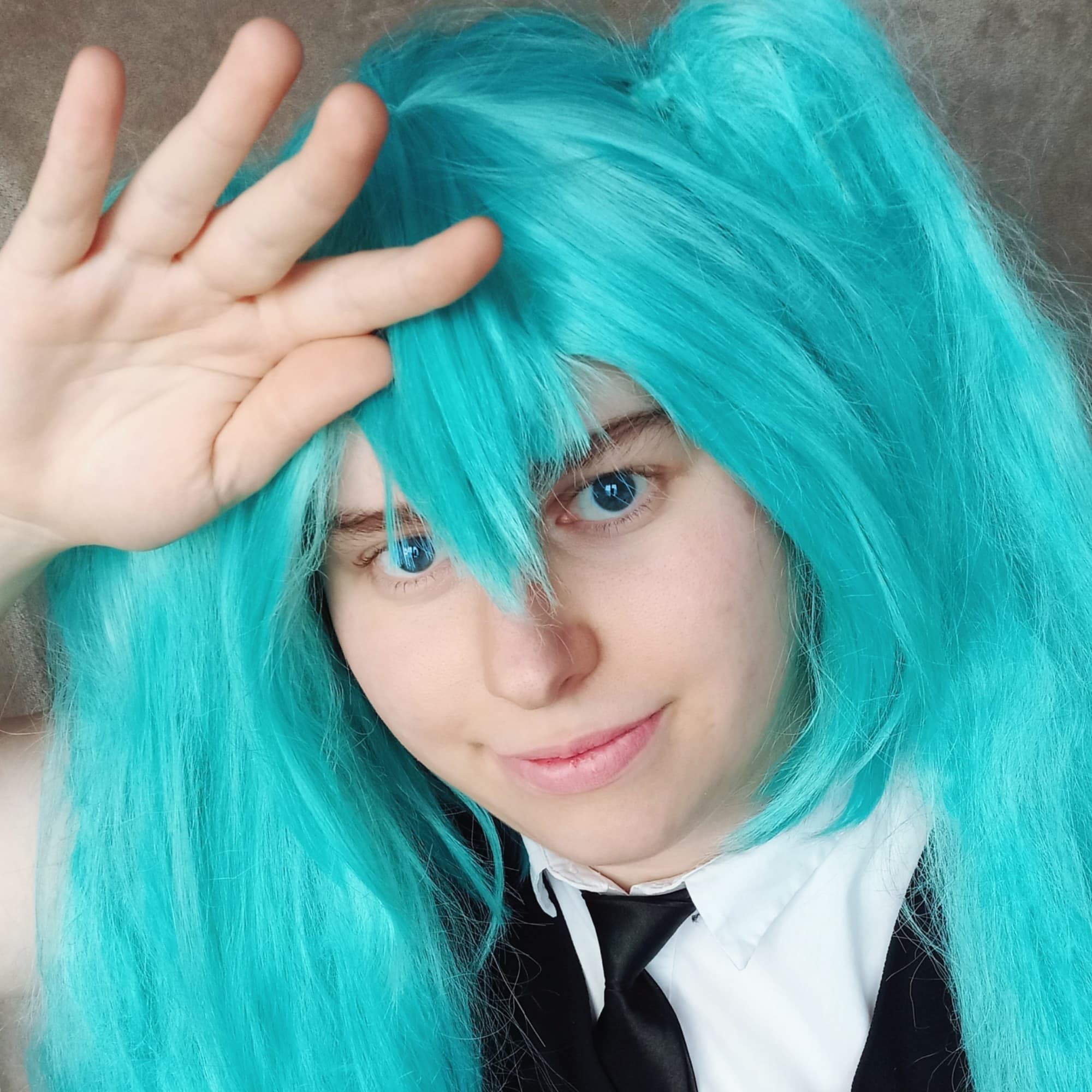 Miku × Houseki - Vocaloid cosplay photoshoot cover