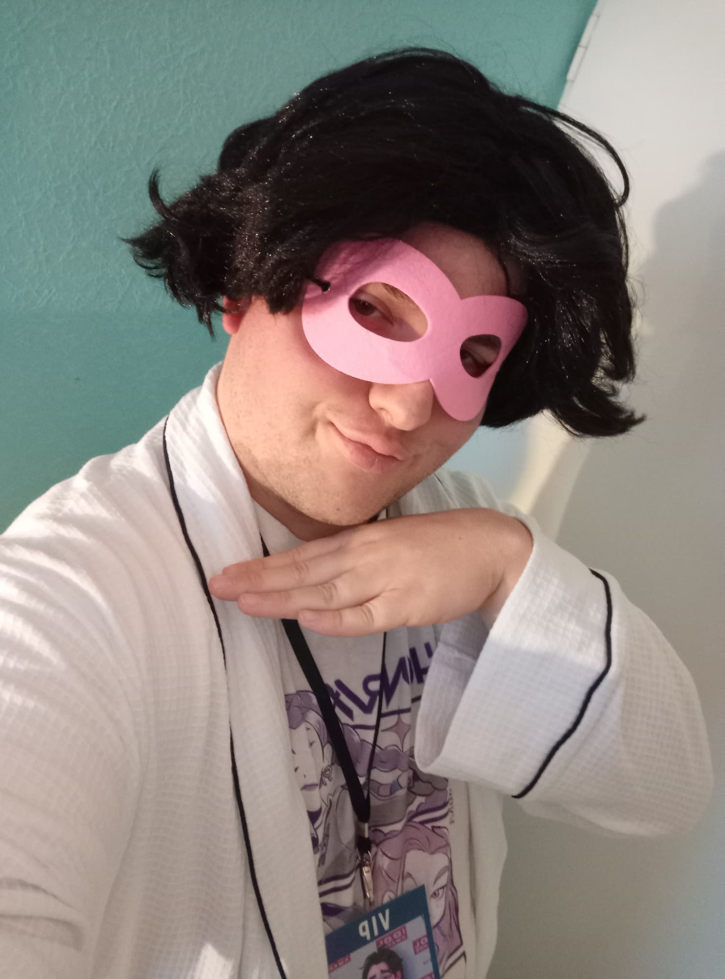 Peignoir masque - Photo 4