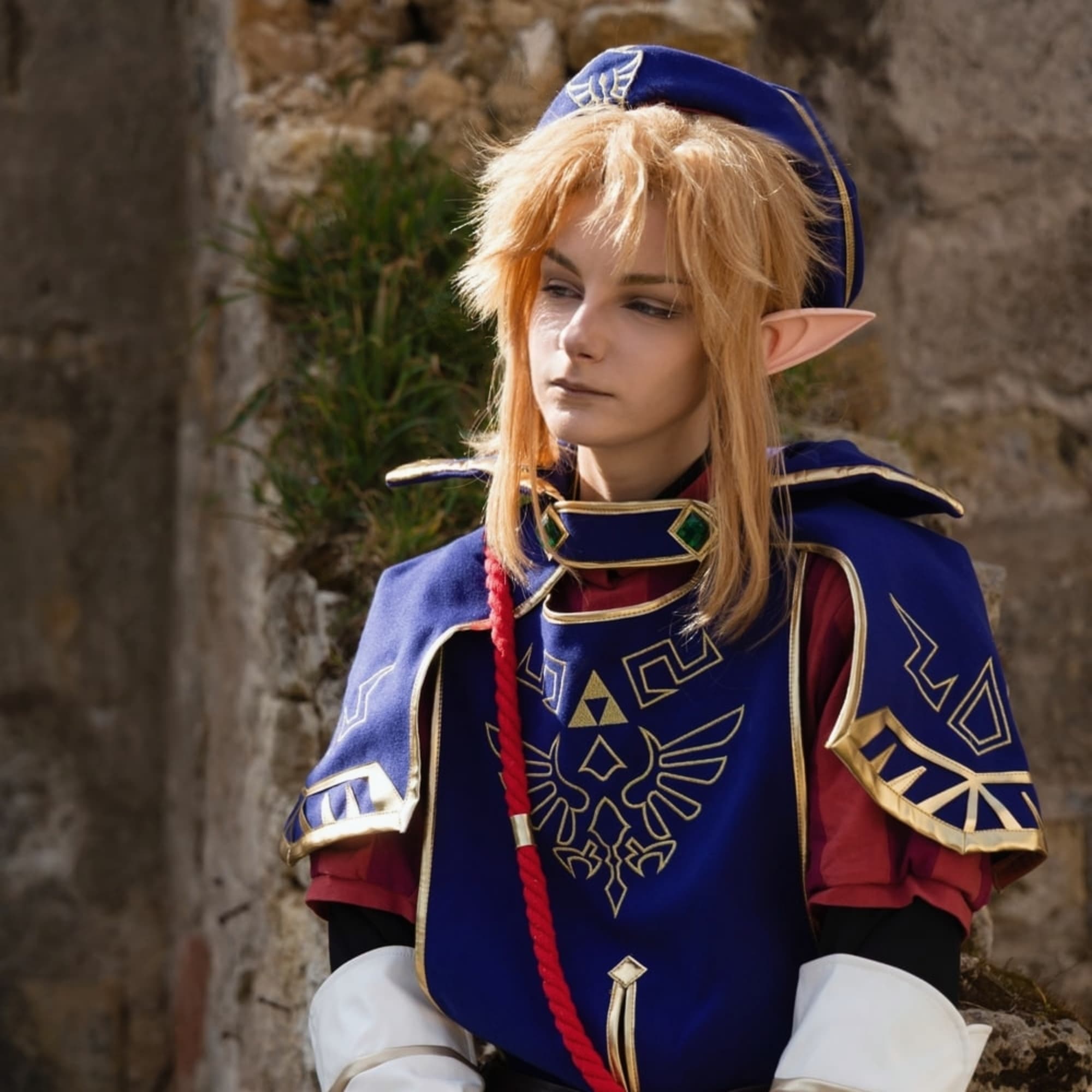 Link garde - The Legend of Zelda cosplay photoshoot cover