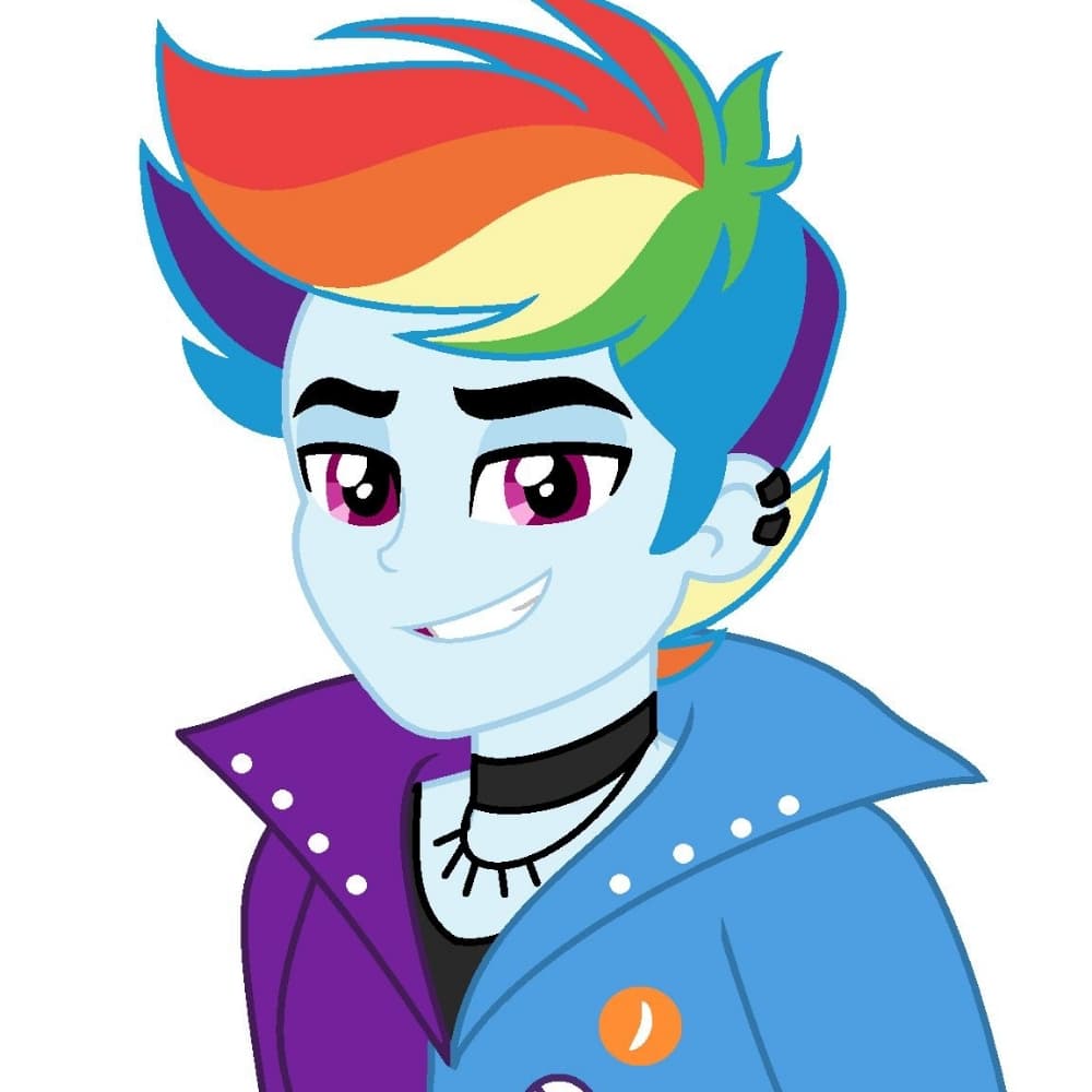 RainbowDash punk 80’