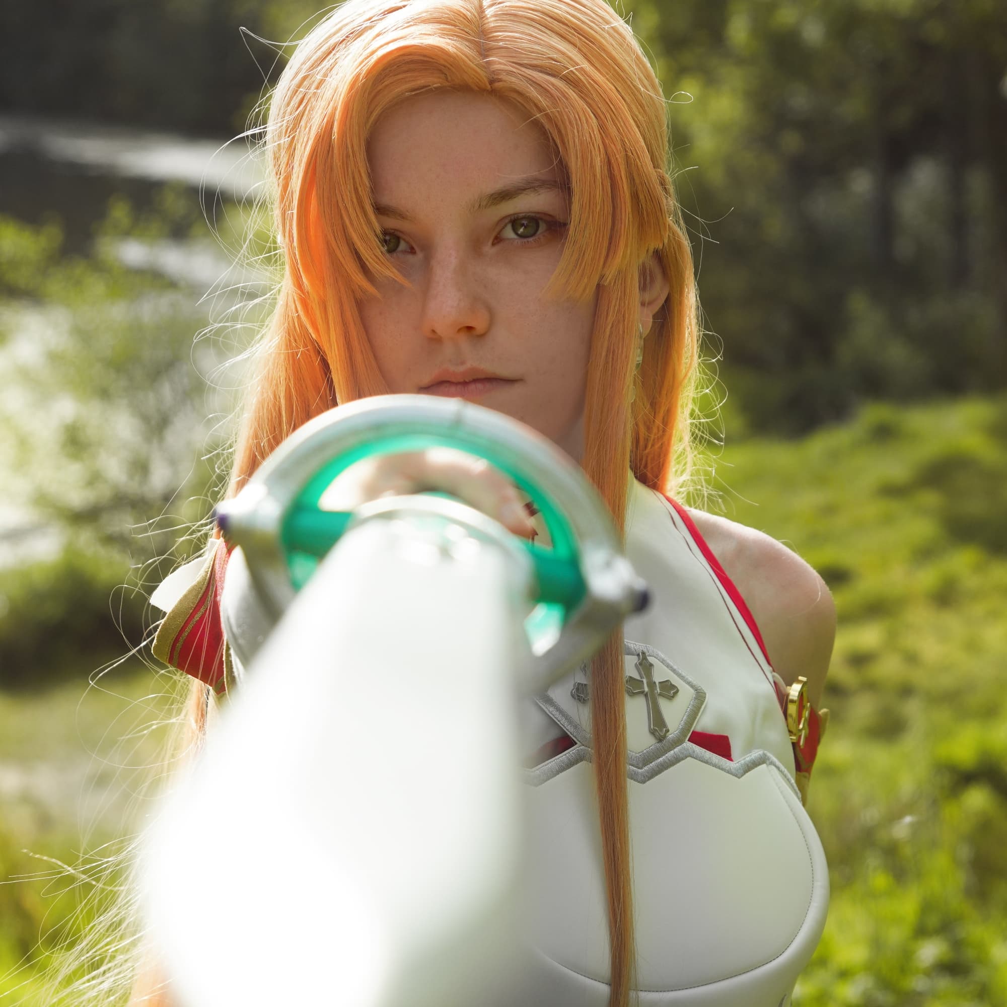 Asuna Yuuki - Sword Art Online cosplay photoshoot cover