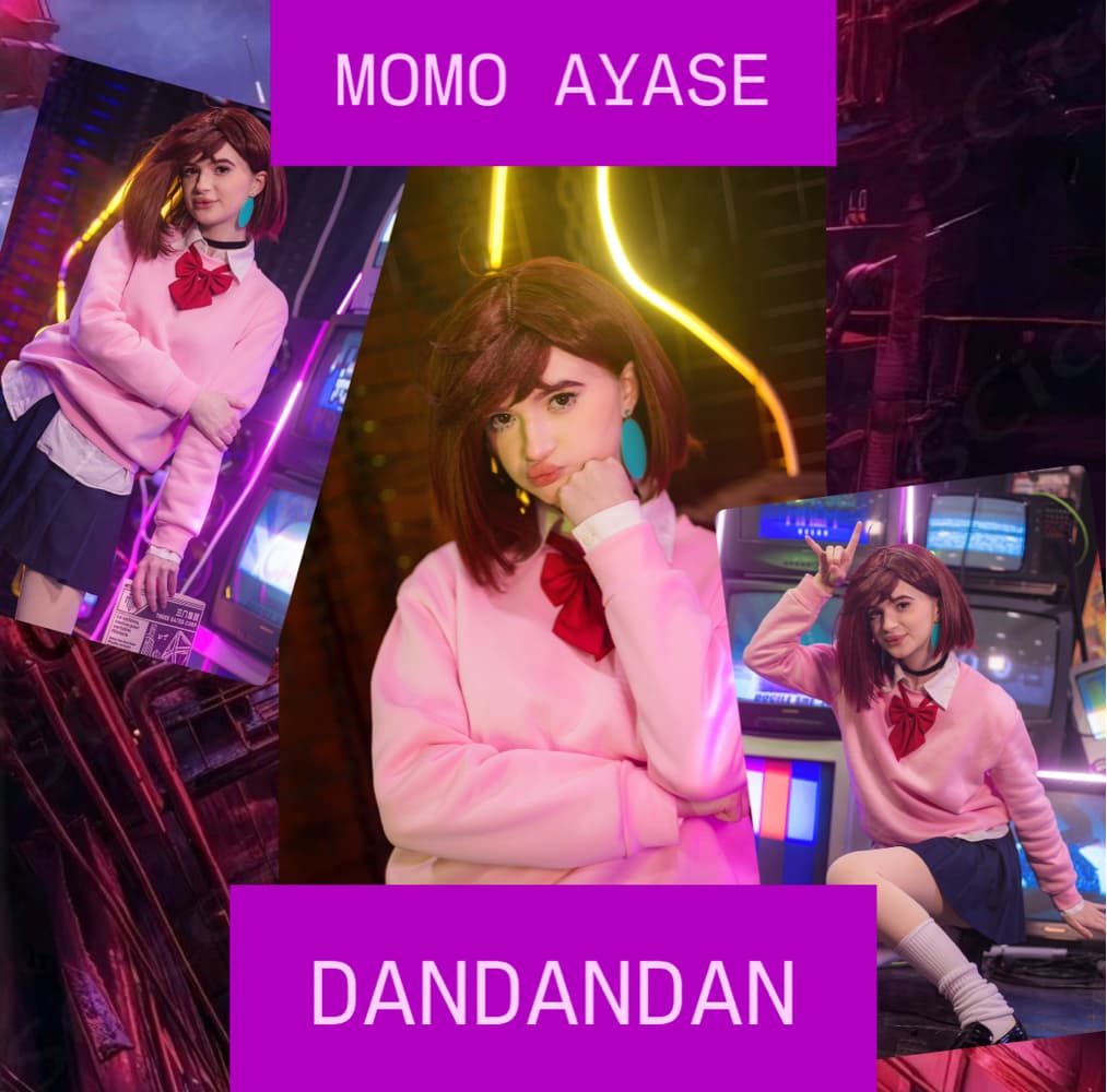 MOMO AYASE - Dandadan cosplay photoshoot cover