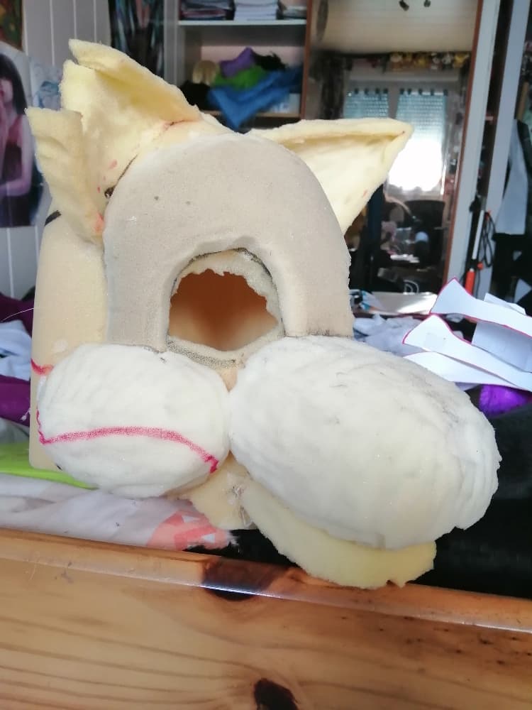 Confection tête fursona  - Photo 8