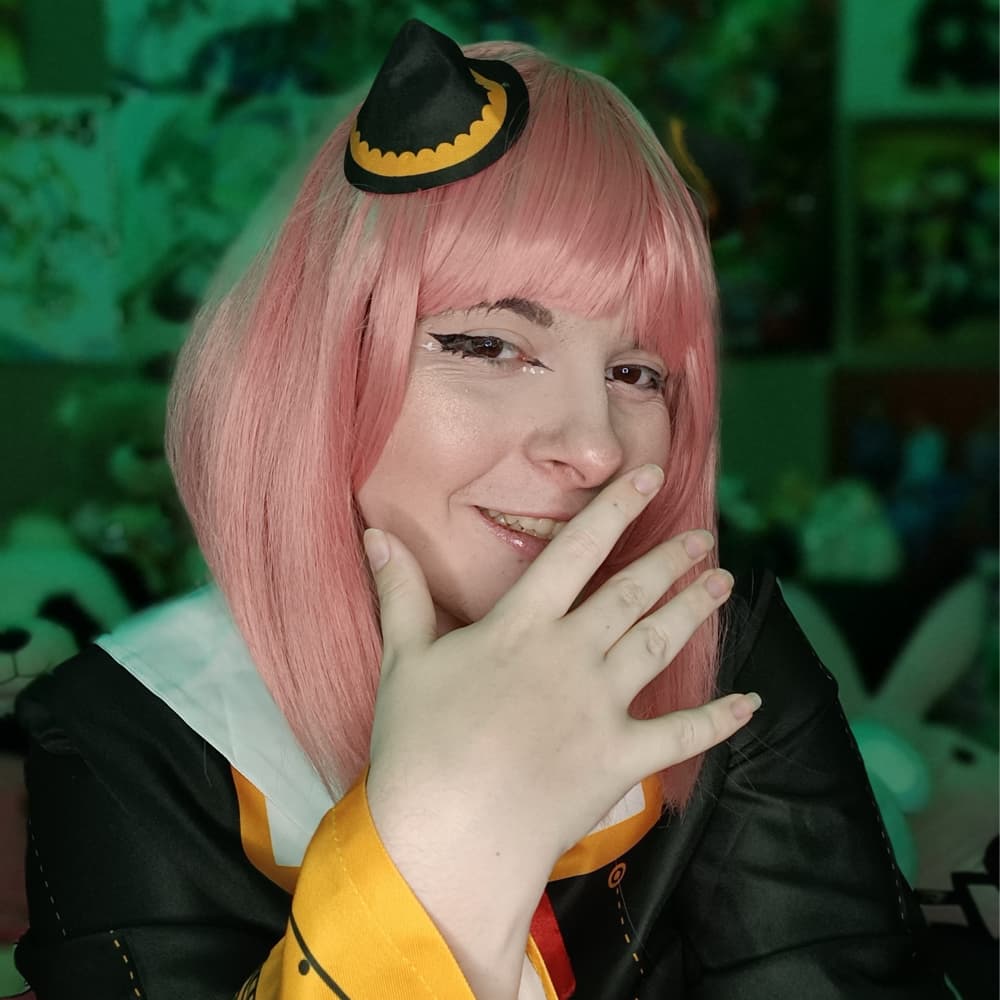 Anya Forger - Spy x Family cosplay photoshoot cover
