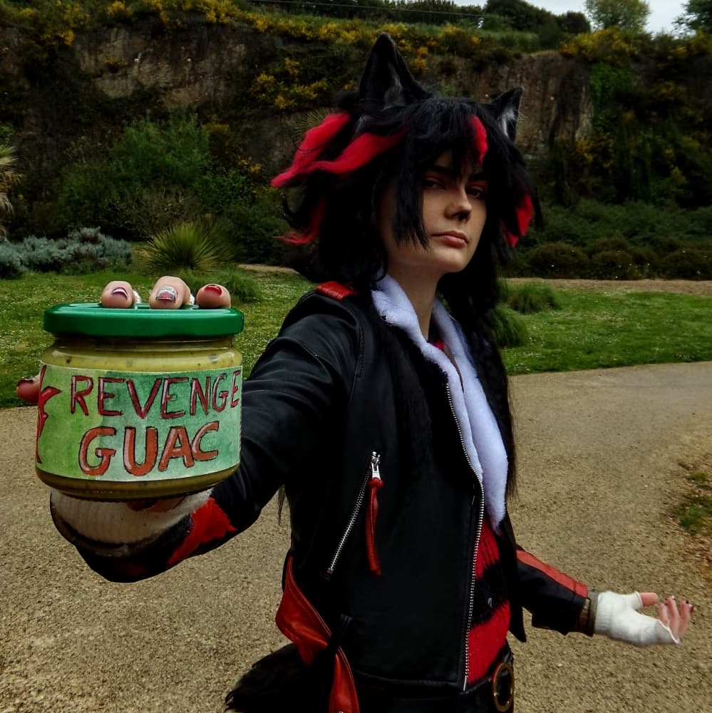 Shadow  - The Eminence in Shadow cosplay photoshoot cover