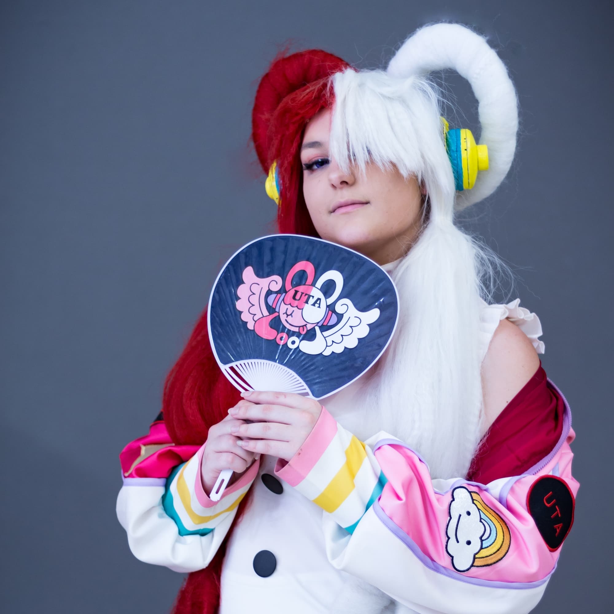 Uta - One Piece cosplay photoshoot cover