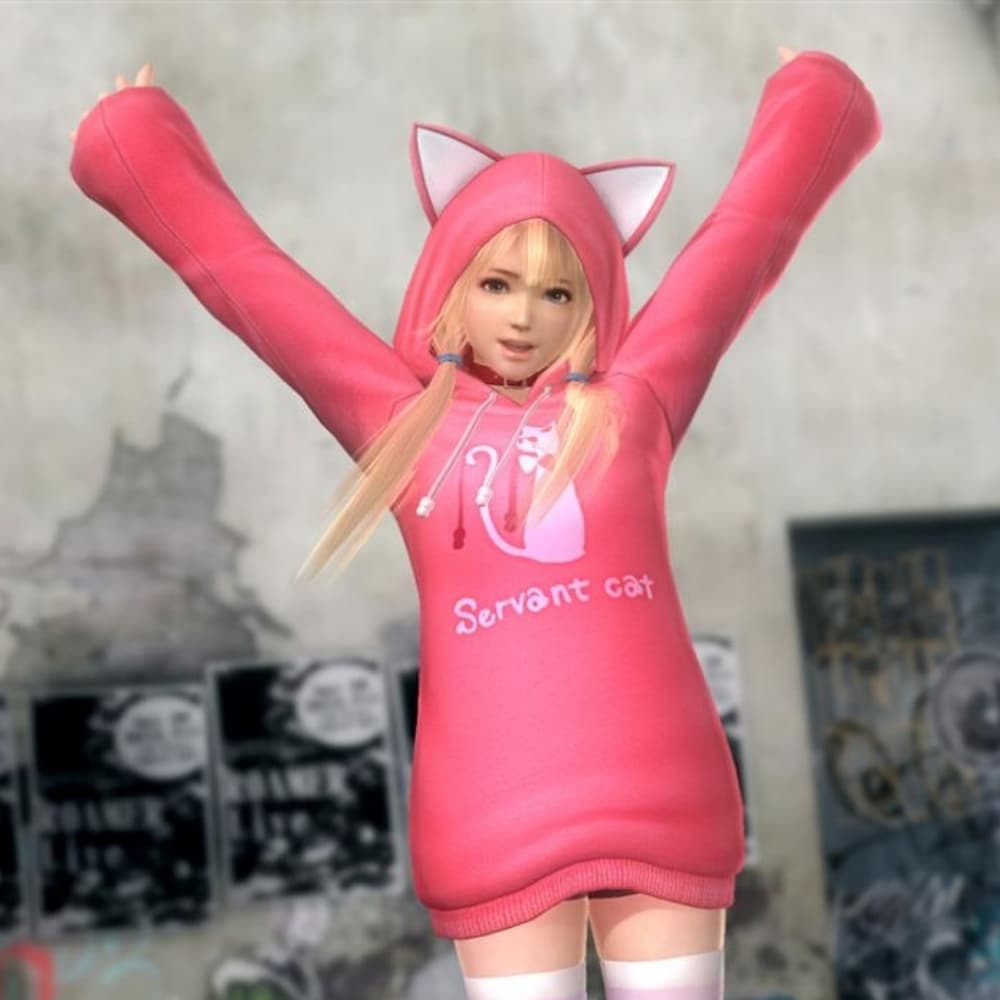 Marie Rose cat hoodie