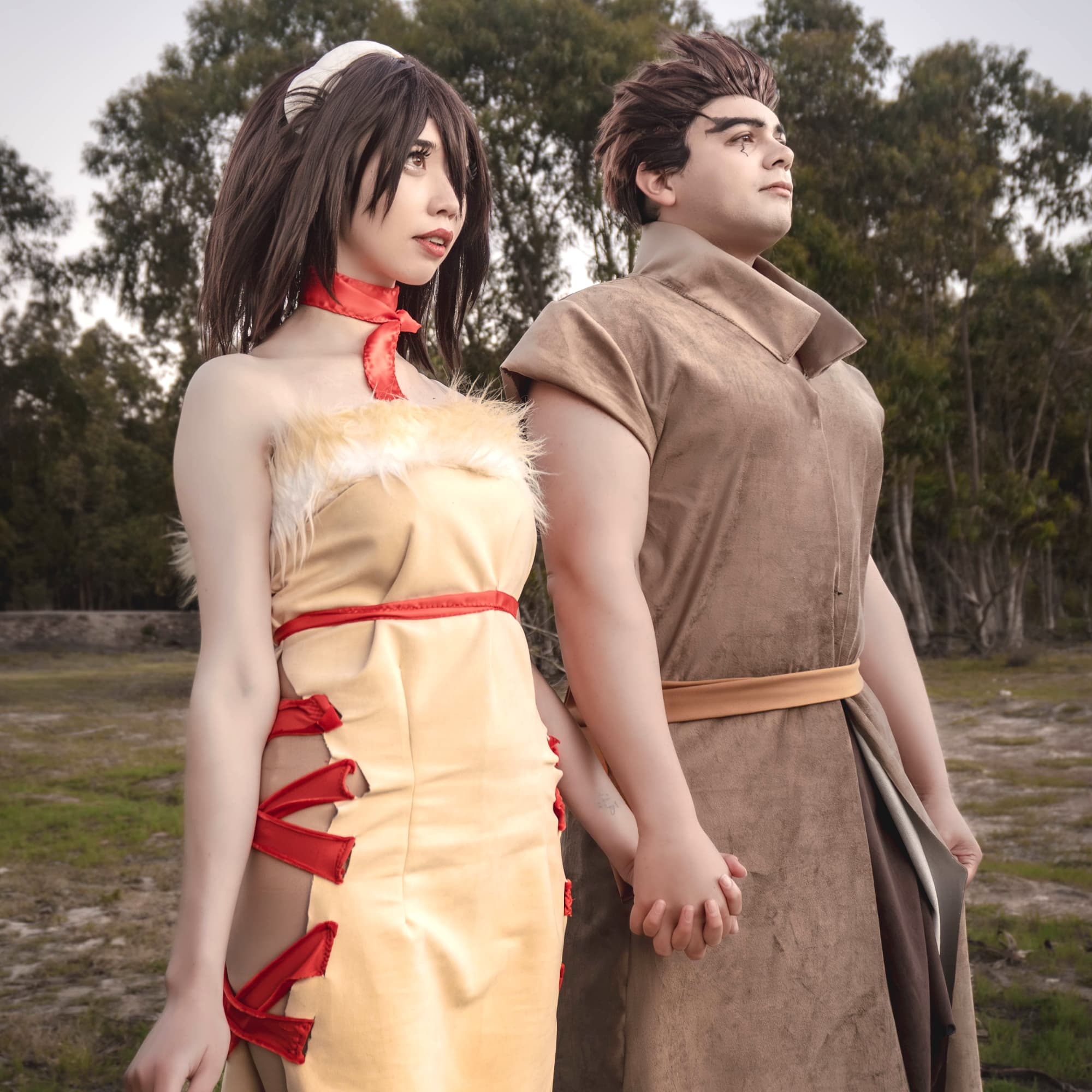 Yuzuriha & Taiju - Dr. Stone cosplay photoshoot cover