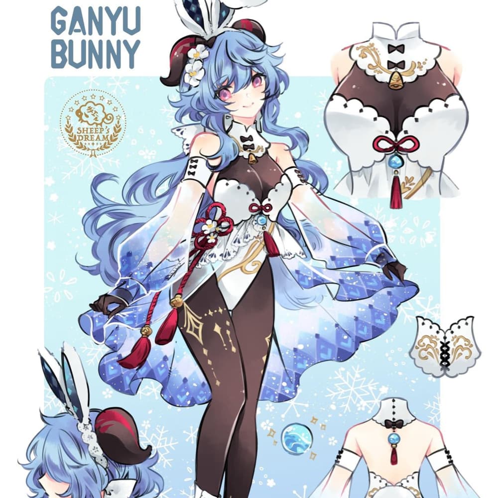 Ganyu Bunny