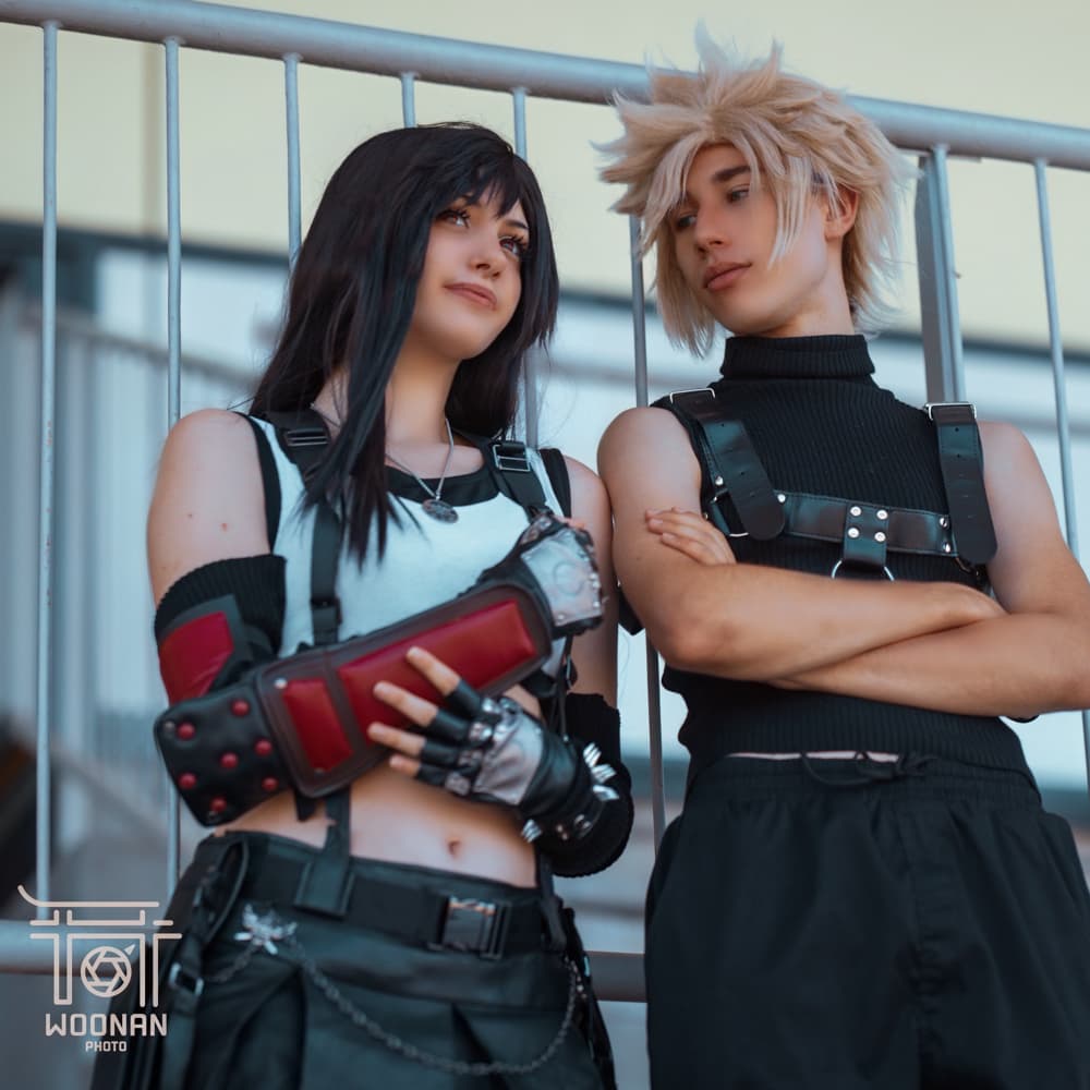 Tifa et Cloud FF7