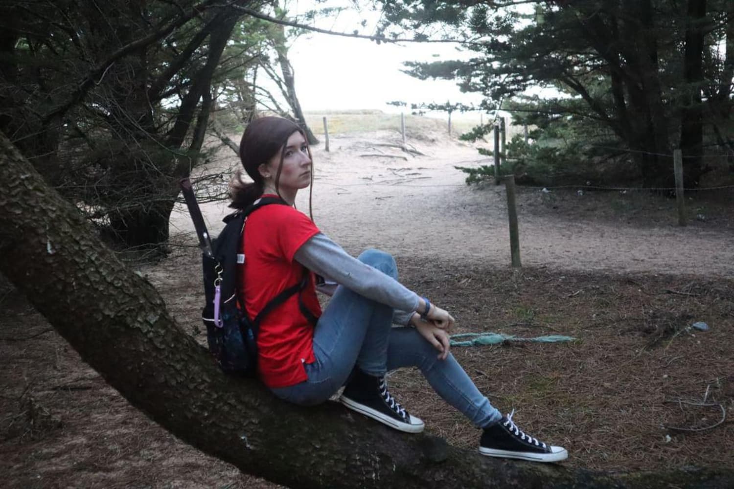 Ellie TLOU forest - Photo 14