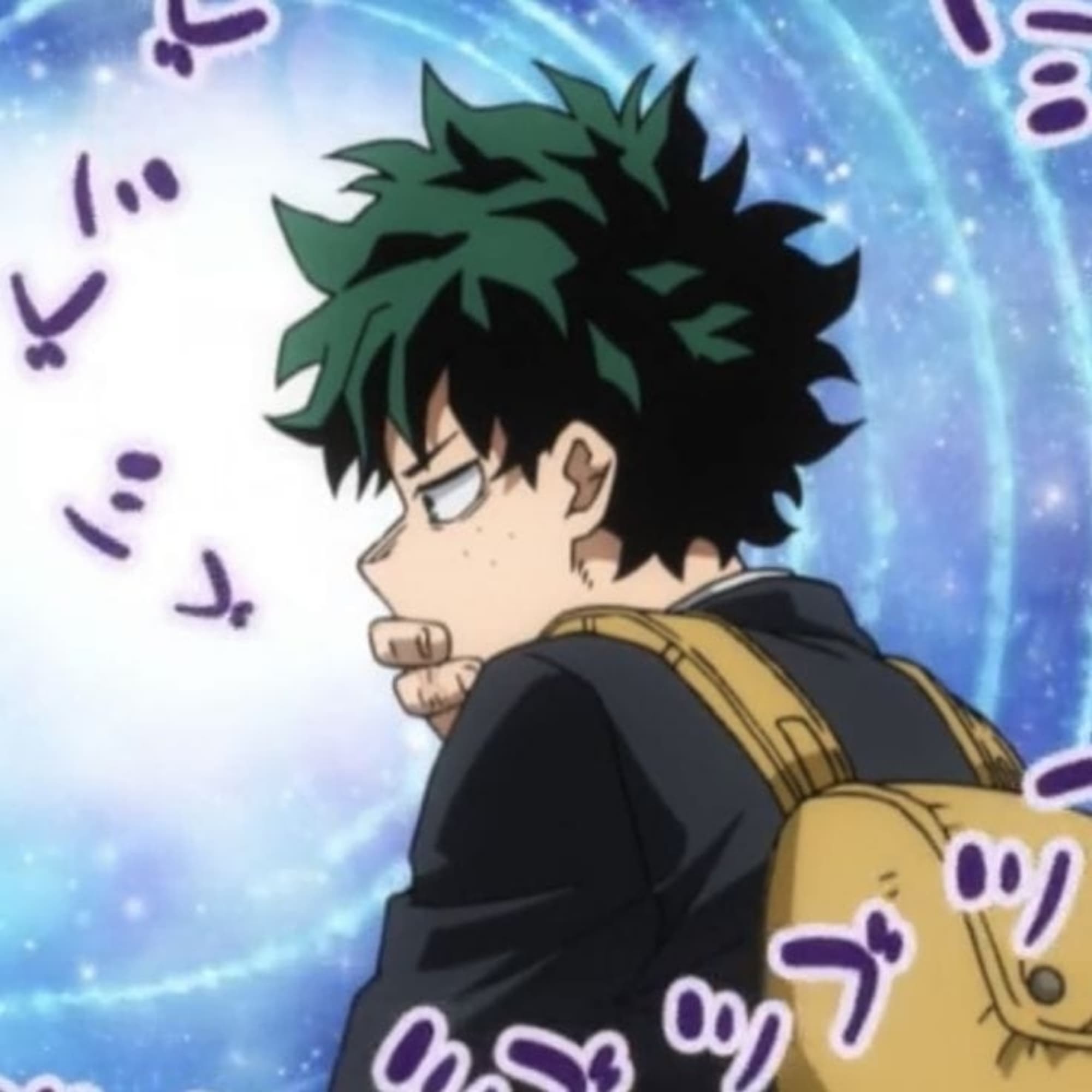 Izuku en tenu de vil