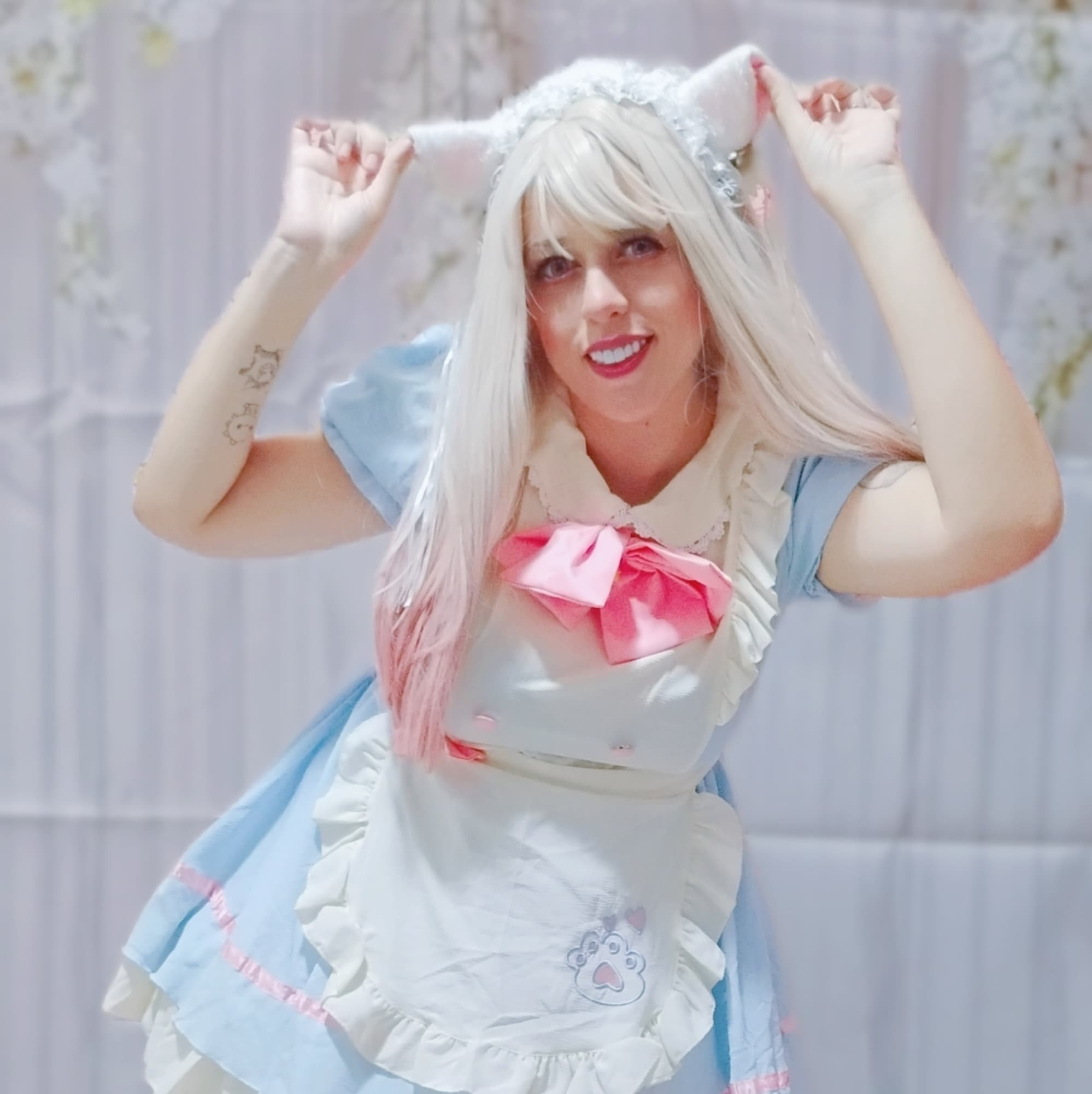 Marin Maid Fanart - My Dress-Up Darling cosplay photoshoot cover