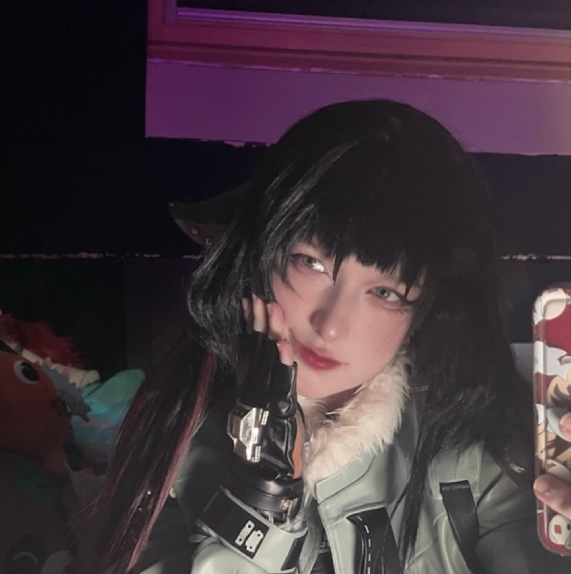 Jane doe  - Zenless Zone Zero cosplay photoshoot cover