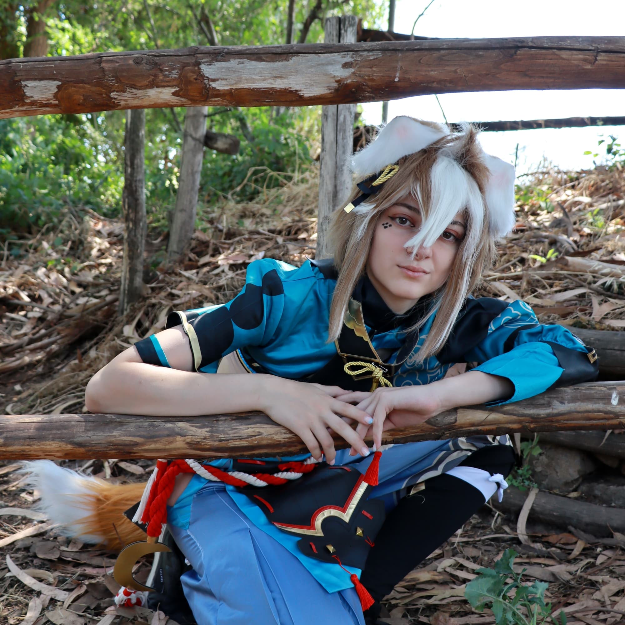 Gorou - Genshin Impact cosplay photoshoot cover