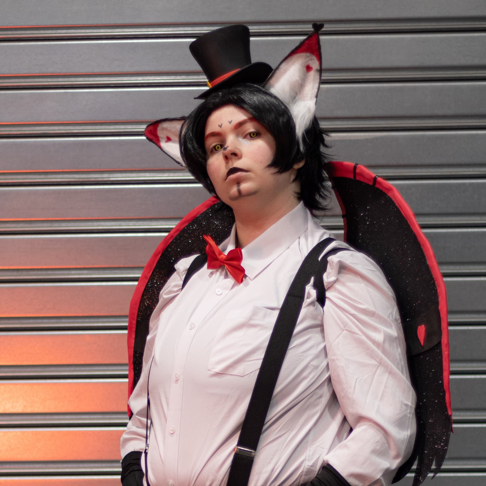 Husk - Kamocon - Hazbin Hotel cosplay photoshoot cover