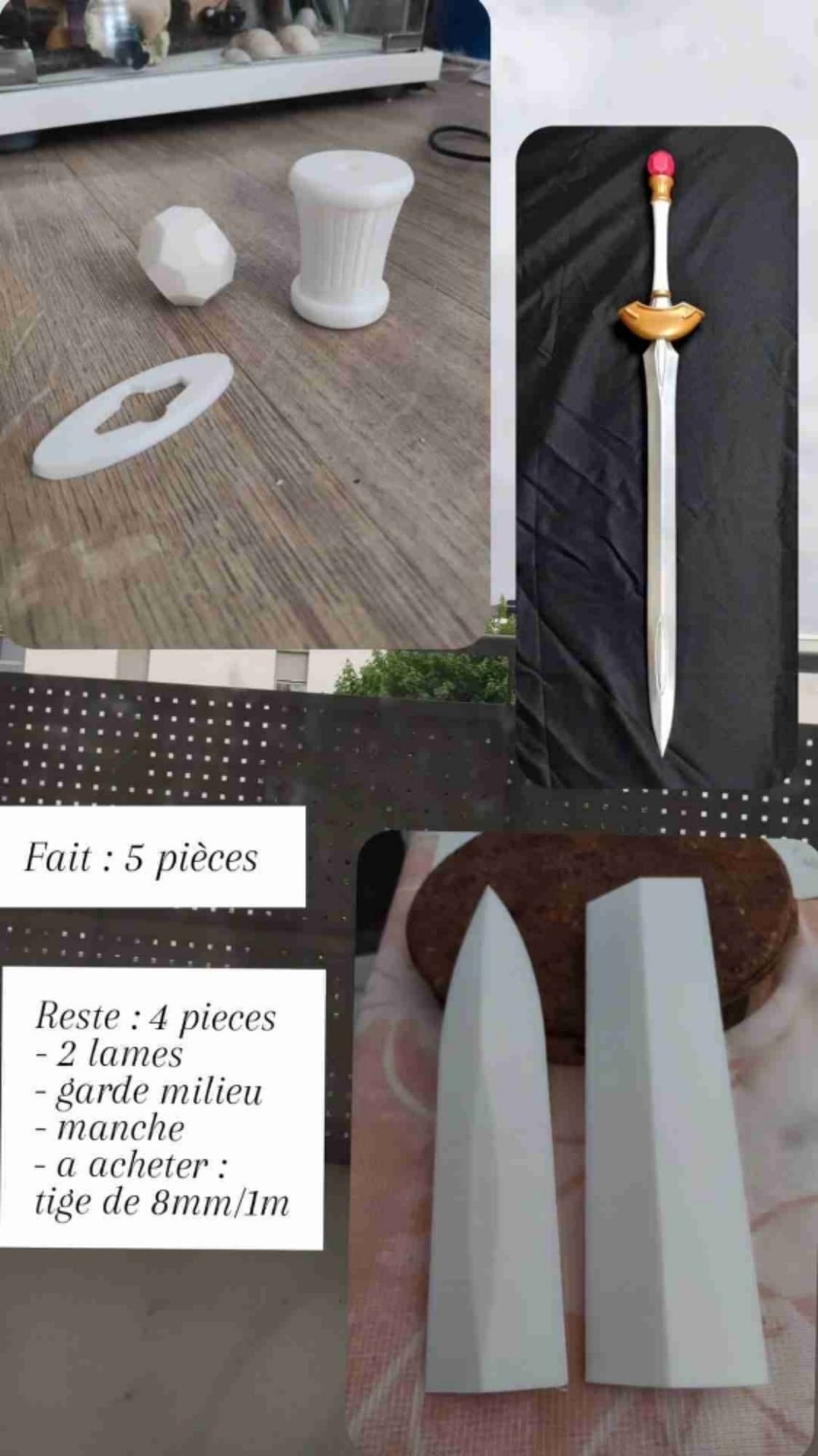 Epee 3d Raphtalia  - Photo 8