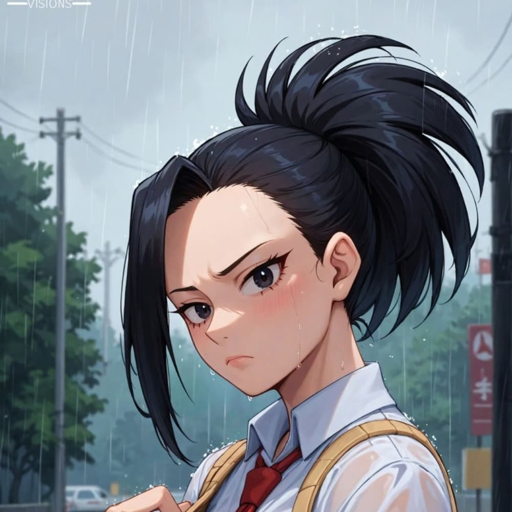 Momo - My Hero Academia cosplay photoshoot cover