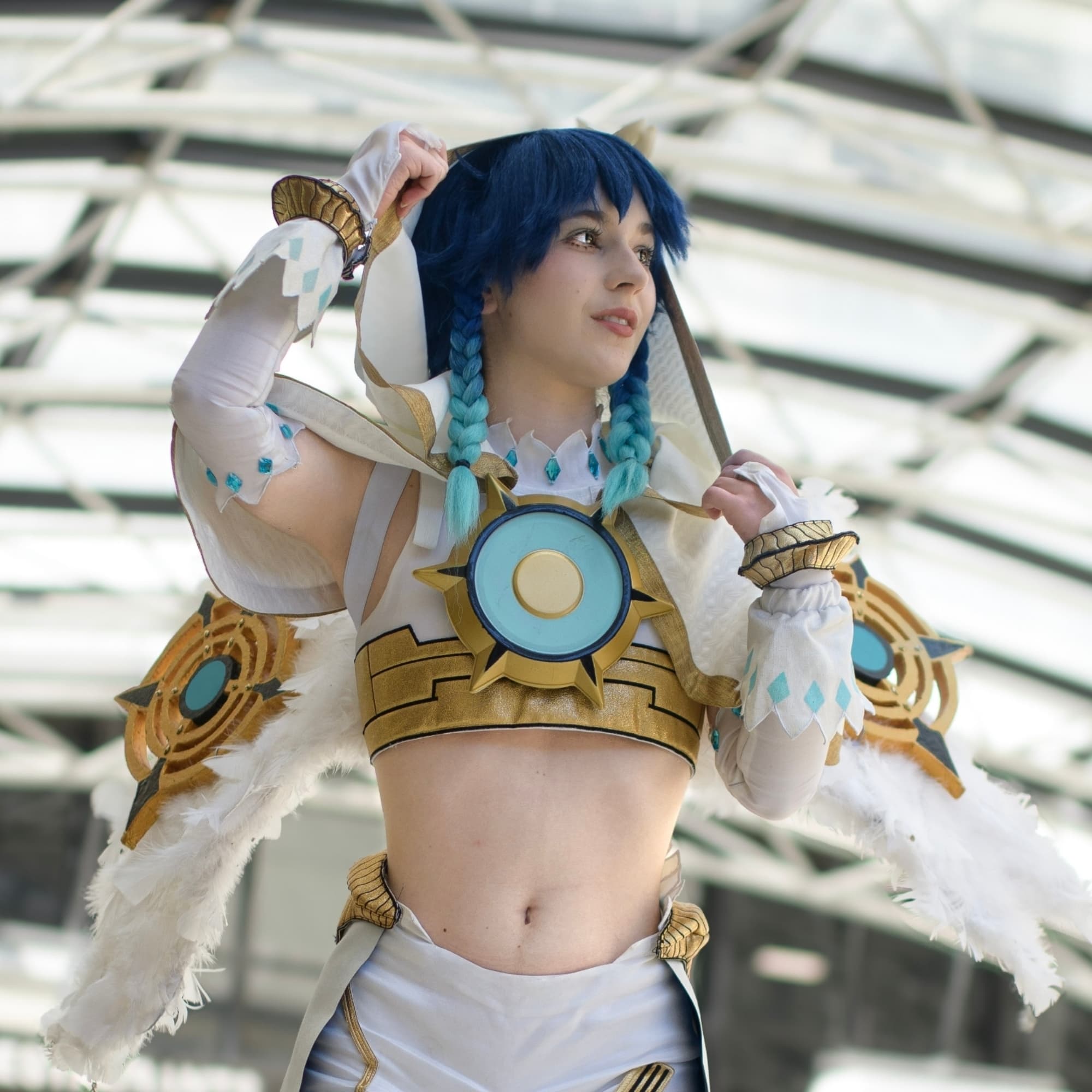 Venti - Genshin Impact cosplay photoshoot cover