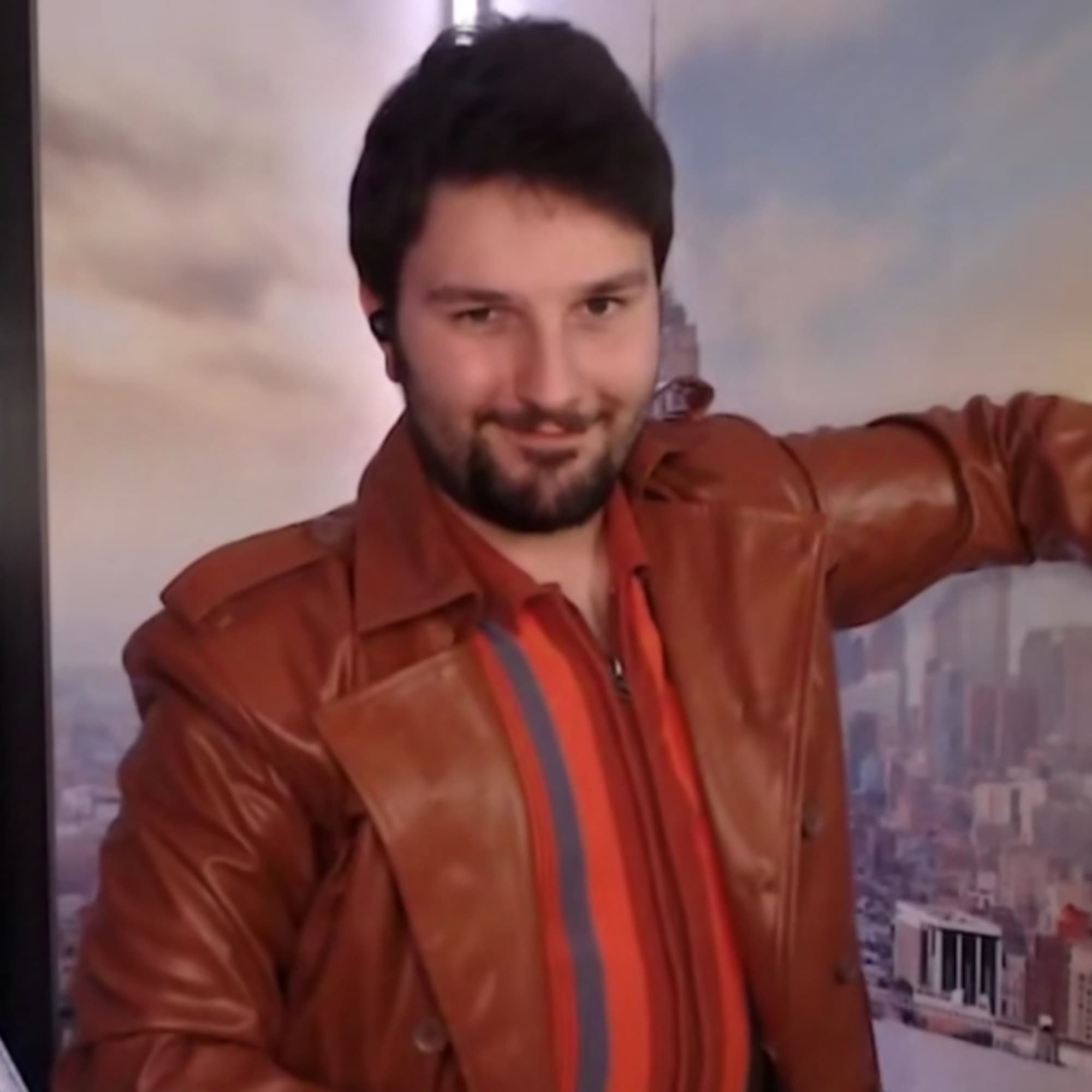 Quinzième Docteur (Manteau en cuir + Polo)