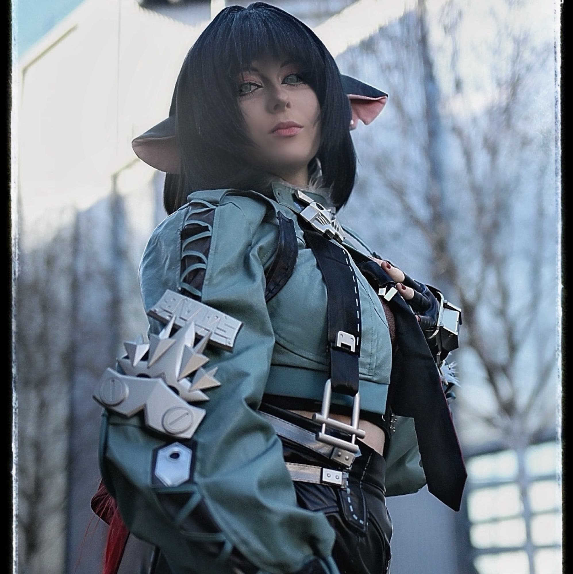 Jane Doe - Zenless Zone Zero cosplay photoshoot cover