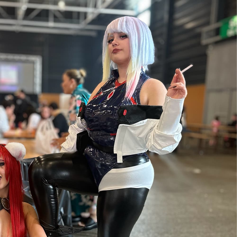 Lucy  - Cyberpunk 2077 cosplay photoshoot cover