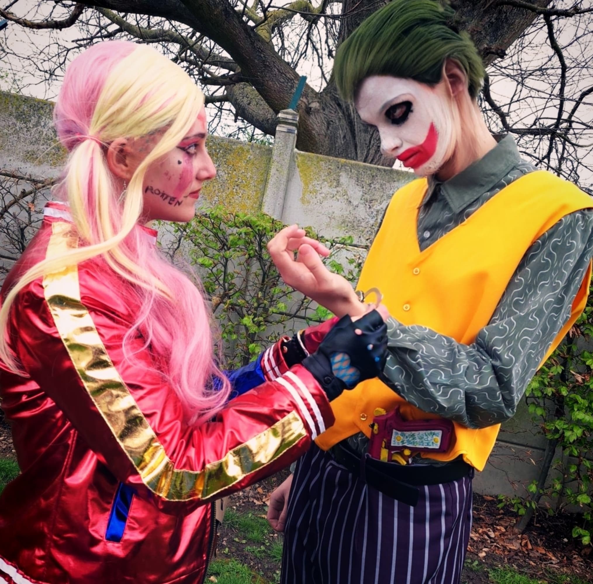 Harley and joker 