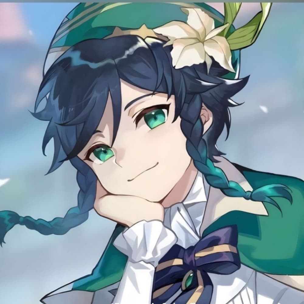 Venti - Genshin Impact cosplay photoshoot cover