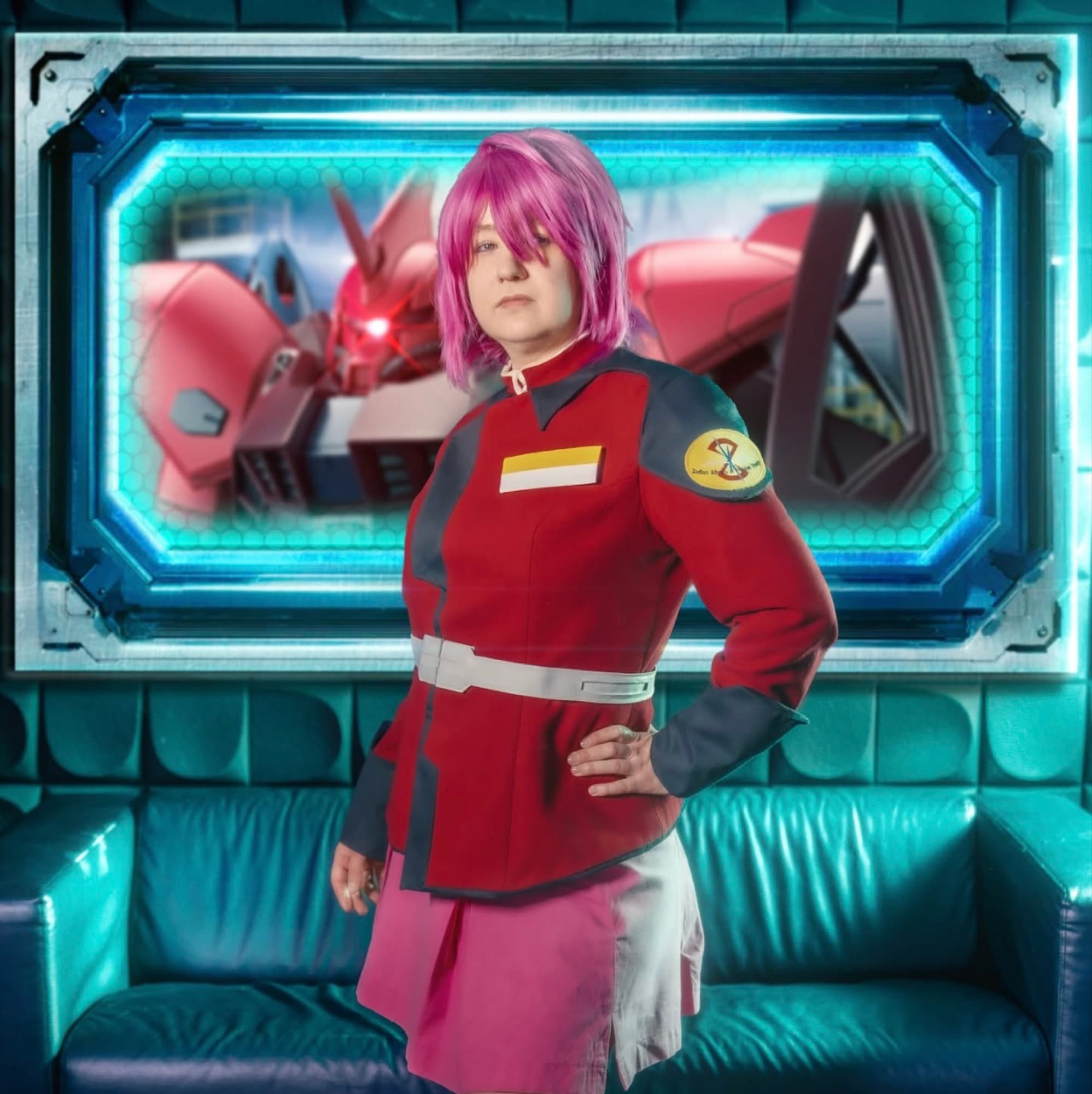 Lunamaria Hawke - Mobile Suit Gundam SEED cosplay photoshoot cover