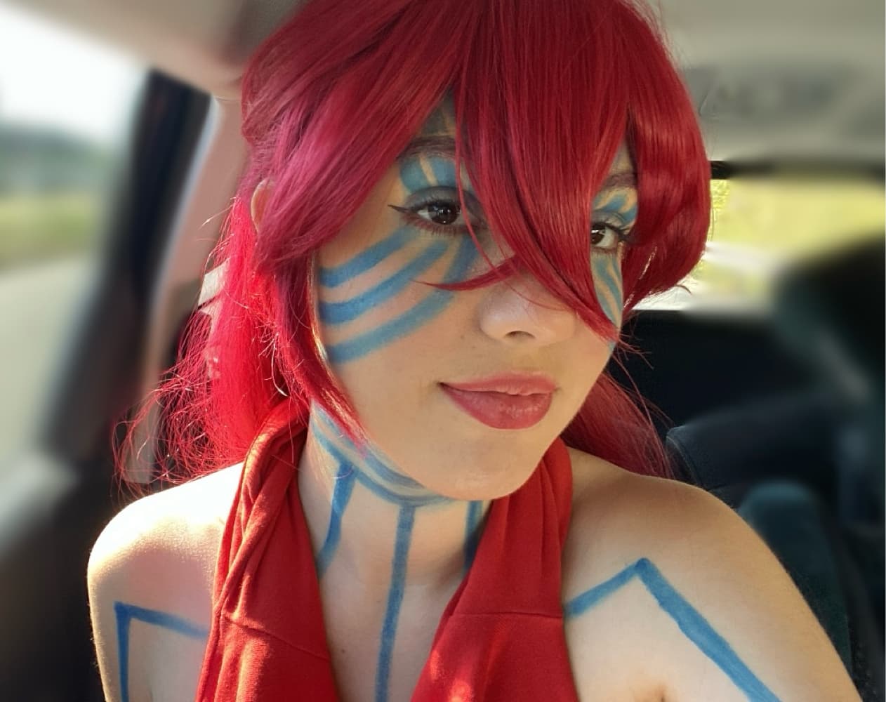 Akaza  - Demon Slayer cosplay photoshoot cover