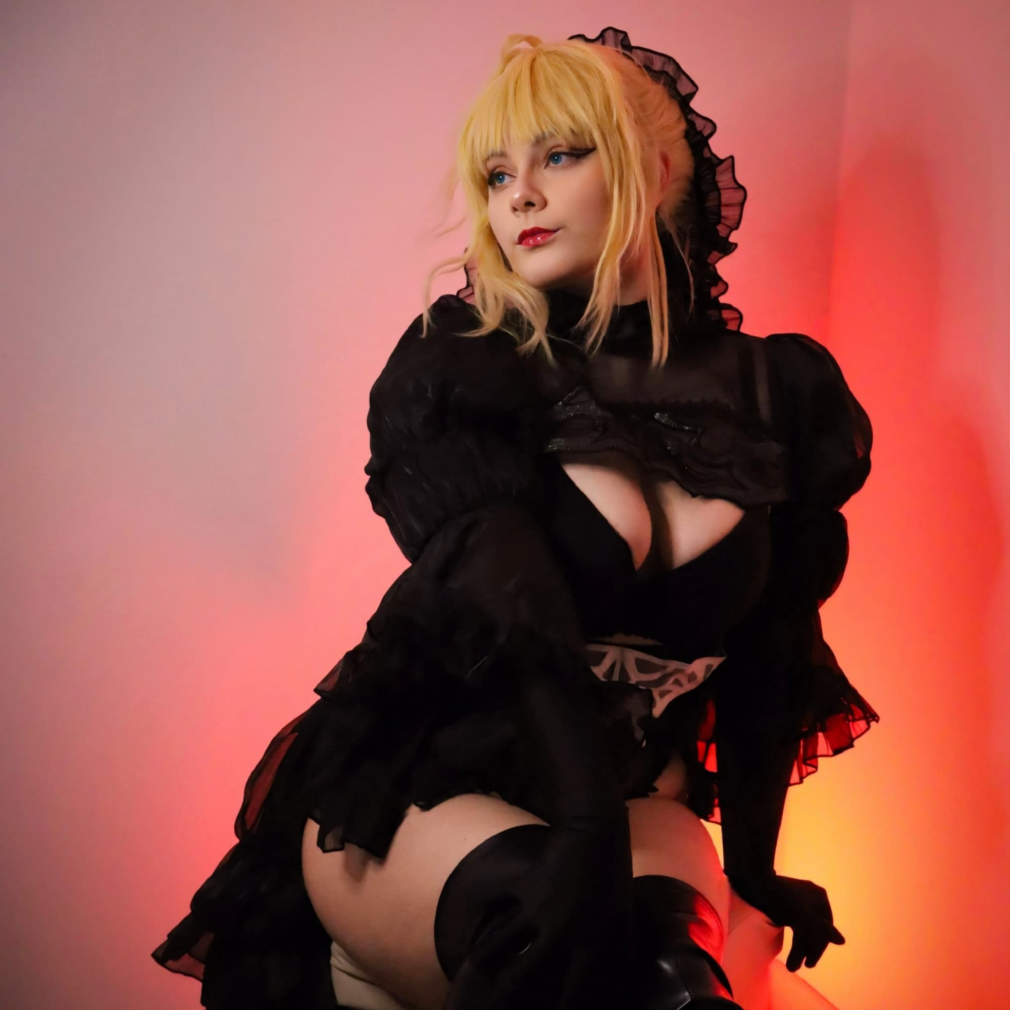 Saber, Bride - Fate cosplay photoshoot cover