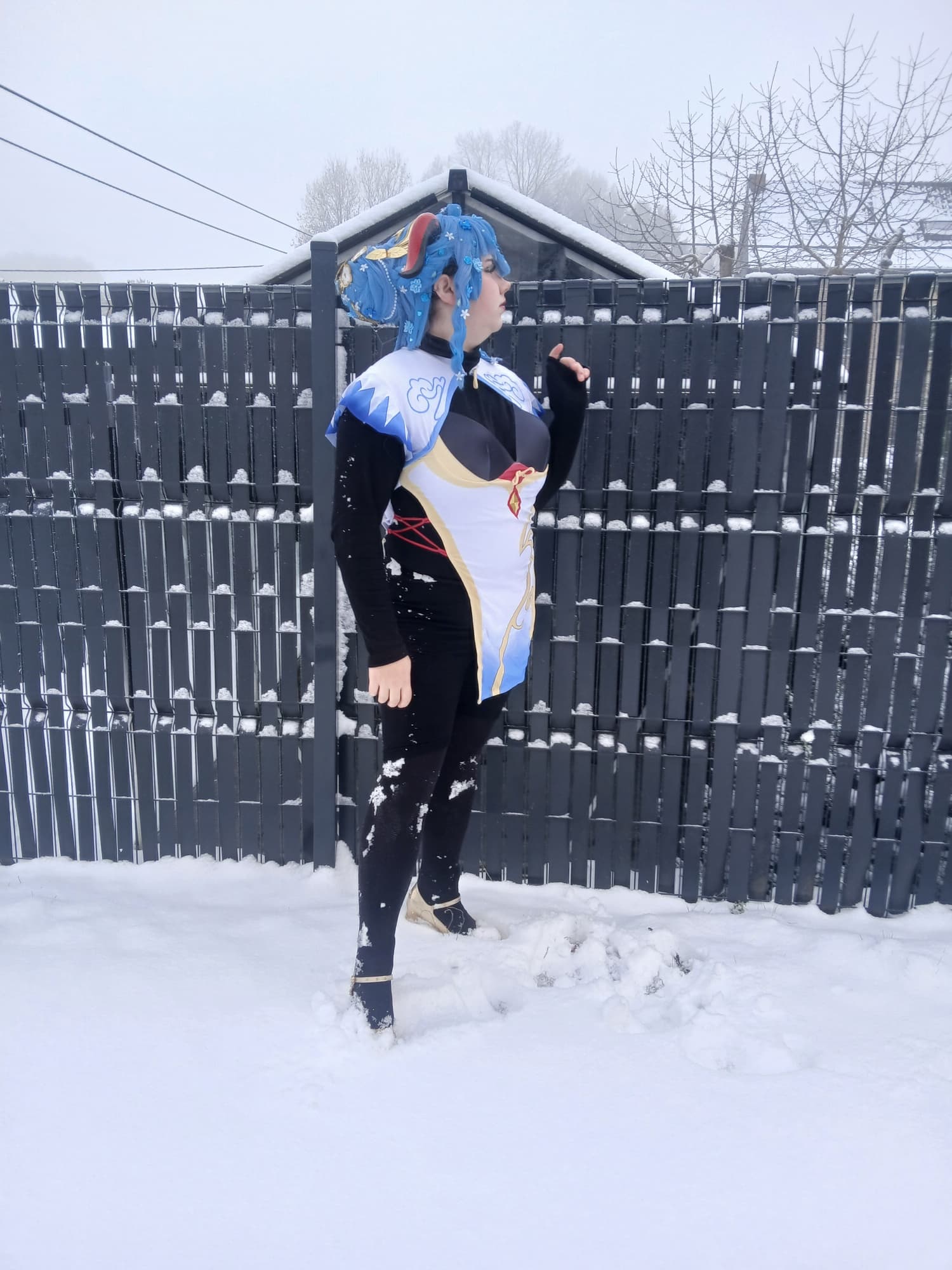 Ganyu in snow - Photo 55