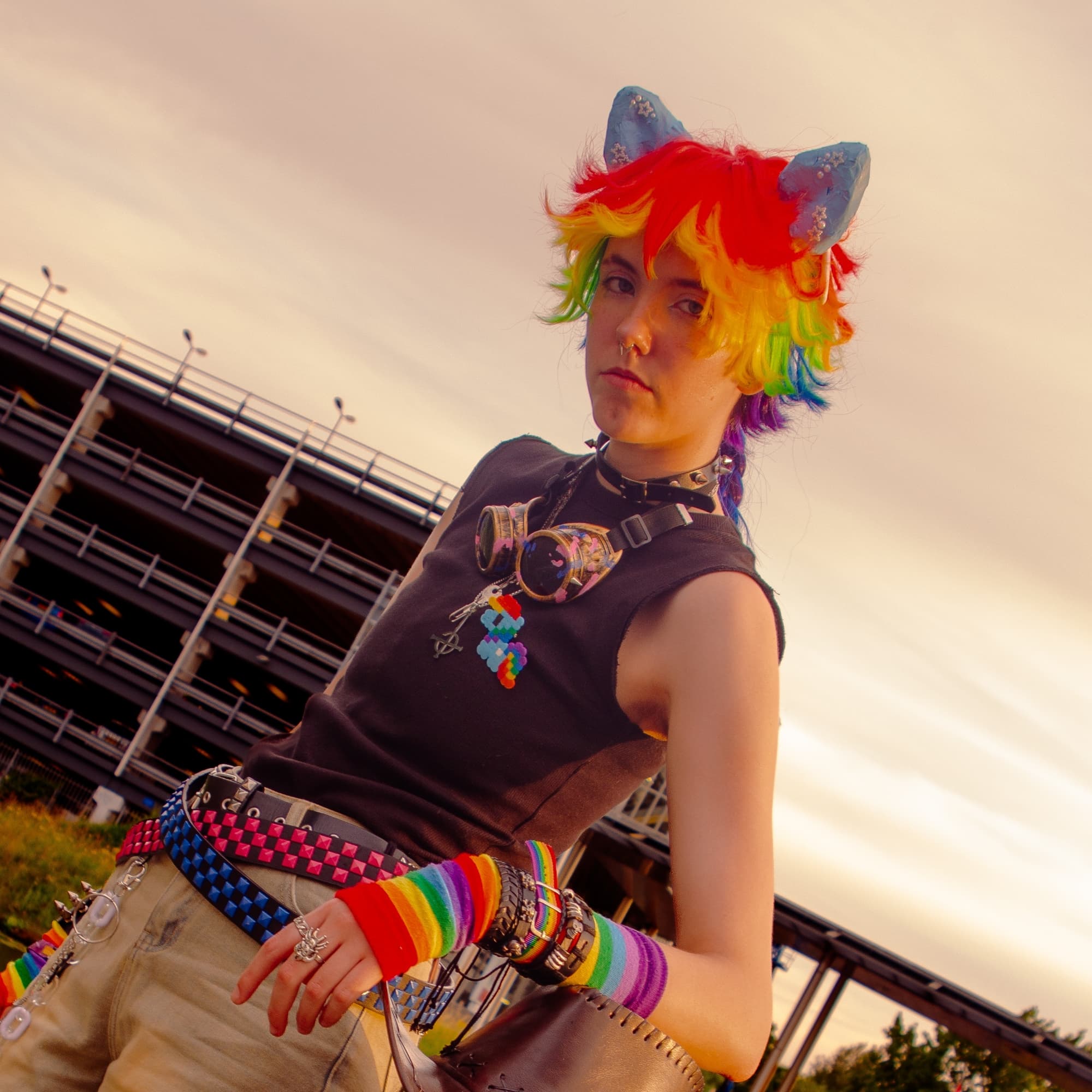 RainbowDash MLP - My Little Pony cosplay photoshoot cover