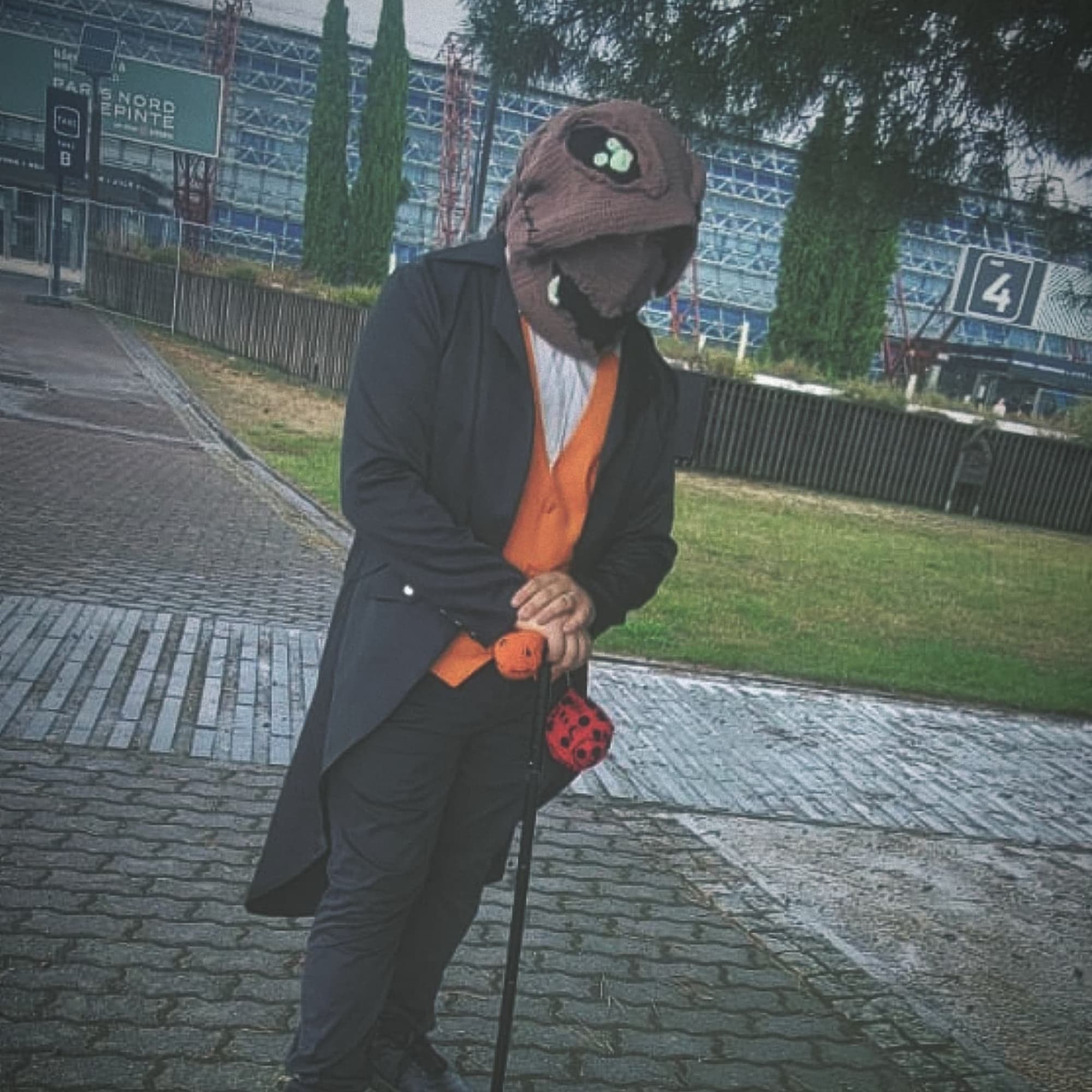 Oogie boogie  - Twisted Wonderland cosplay photoshoot cover