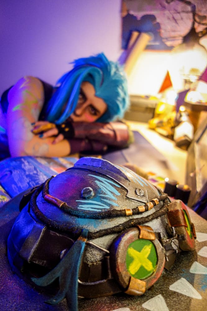 Jinx dans l'atelier 