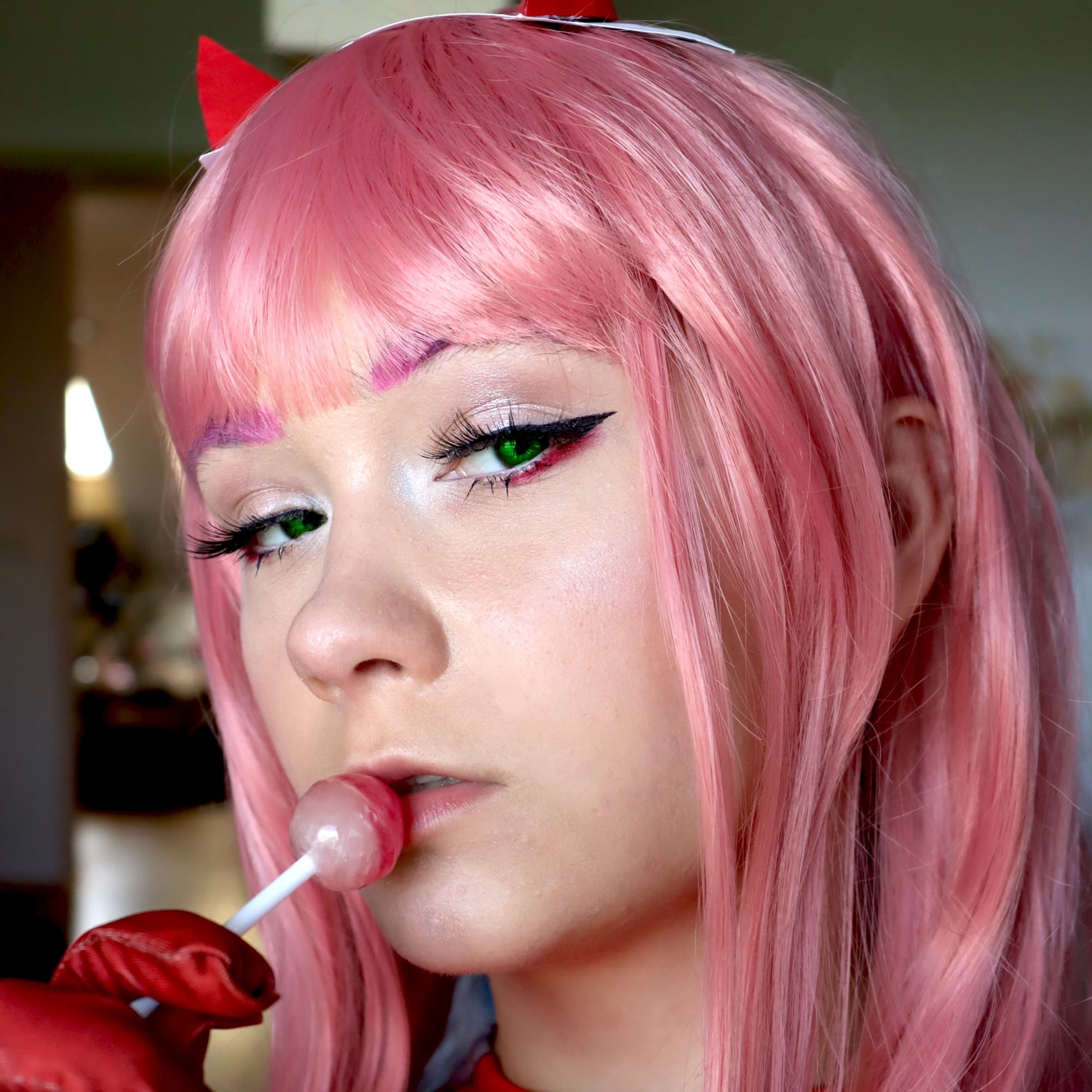 Zero two ver.1 - Darling in the Franxx cosplay photoshoot cover