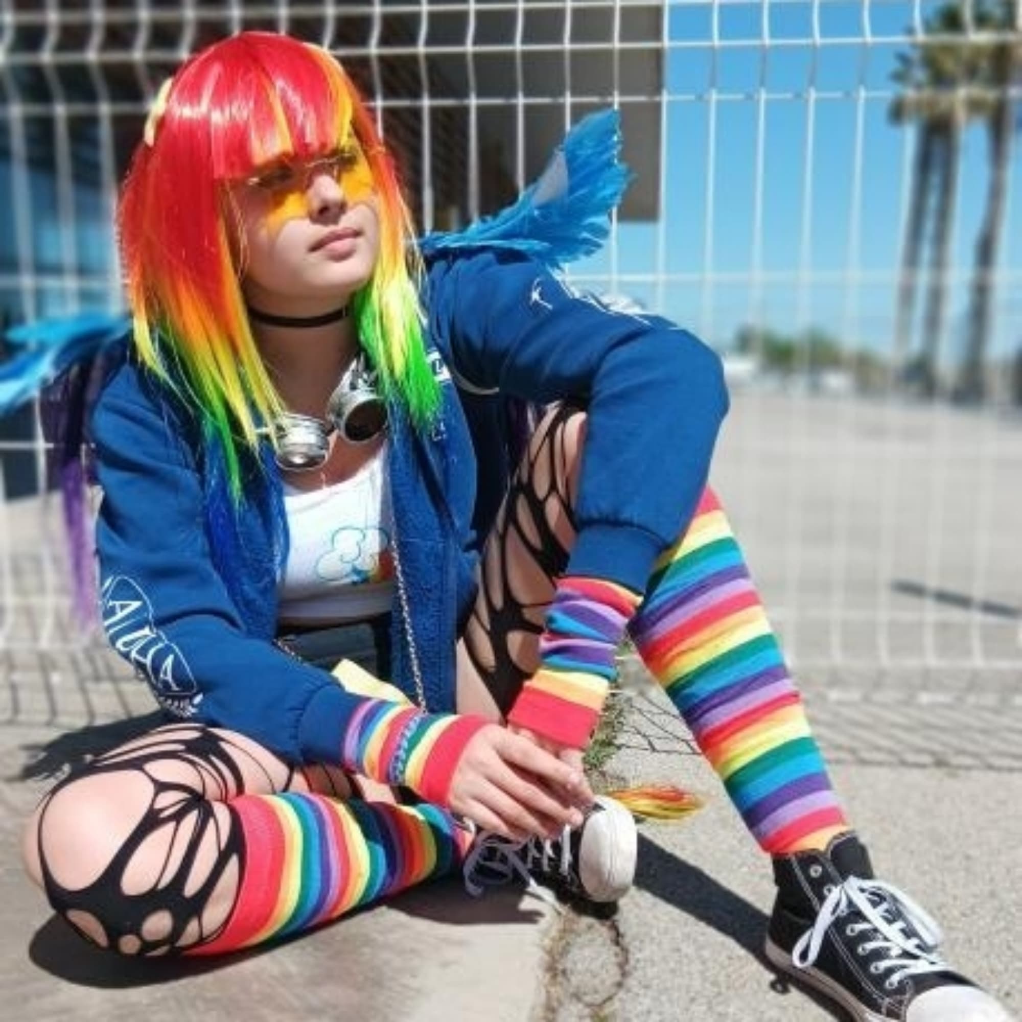 Rainbow Dash - My Little Pony cosplay photoshoot cover