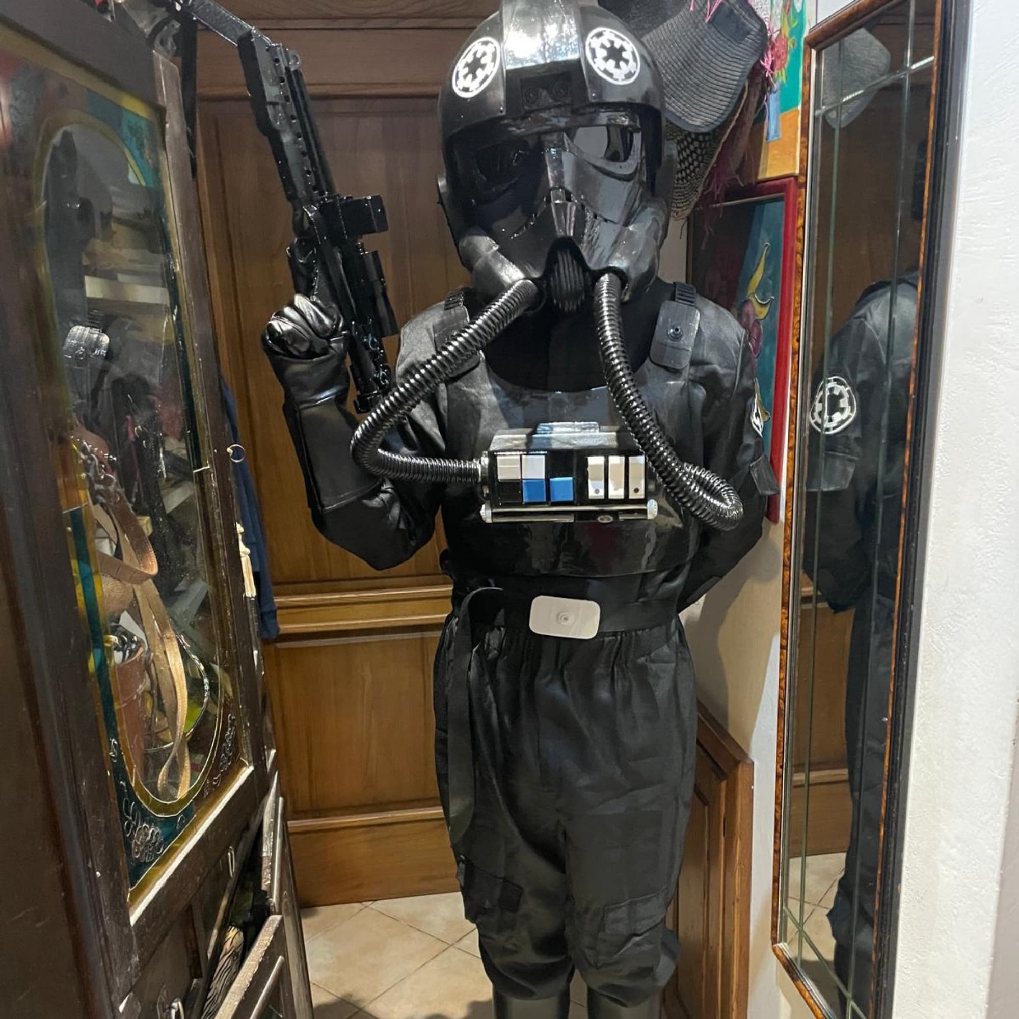 Tie Fighter Pilot - Star Wars cosplay photoshoot cover